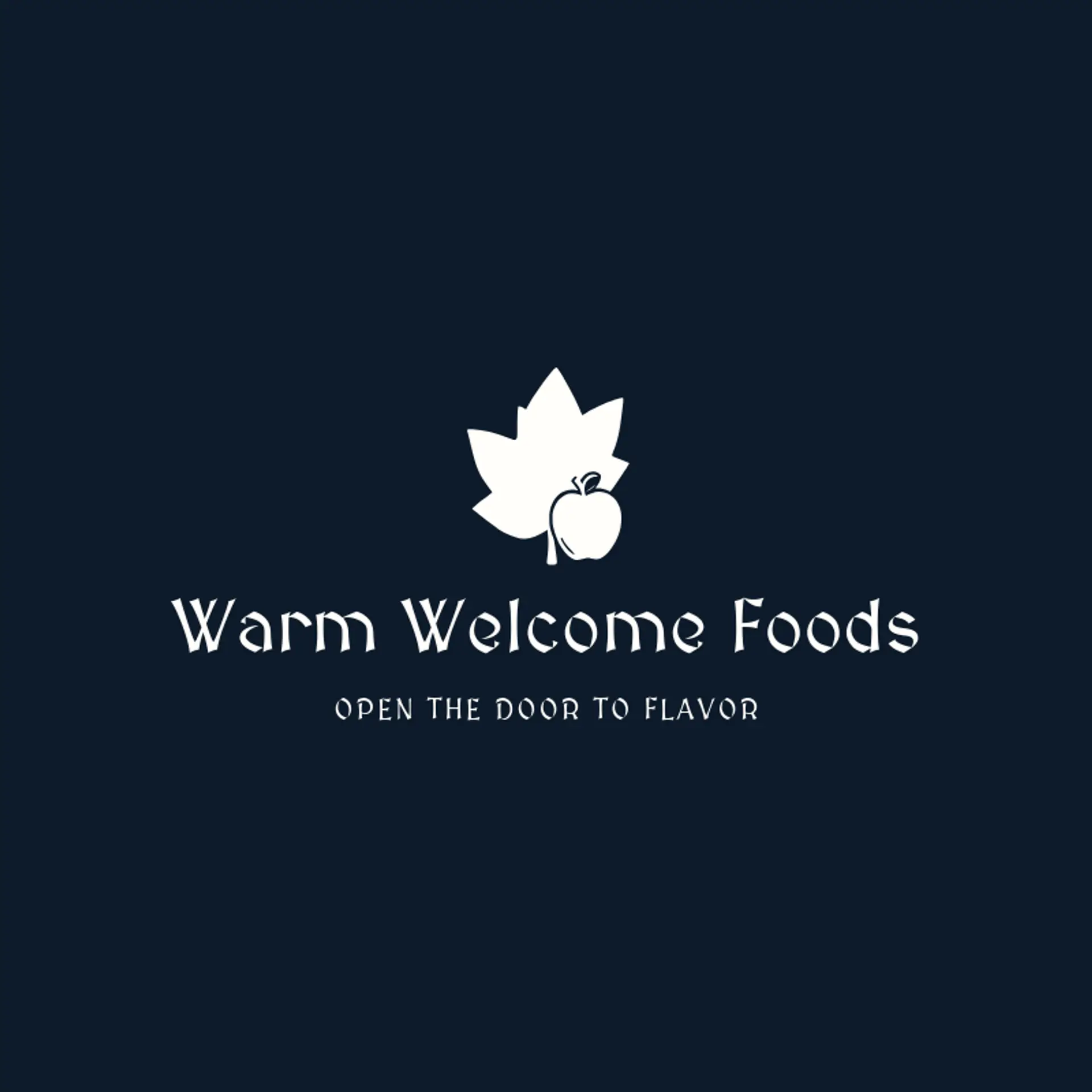 Warm Welcome Foods logo for thanksgiving