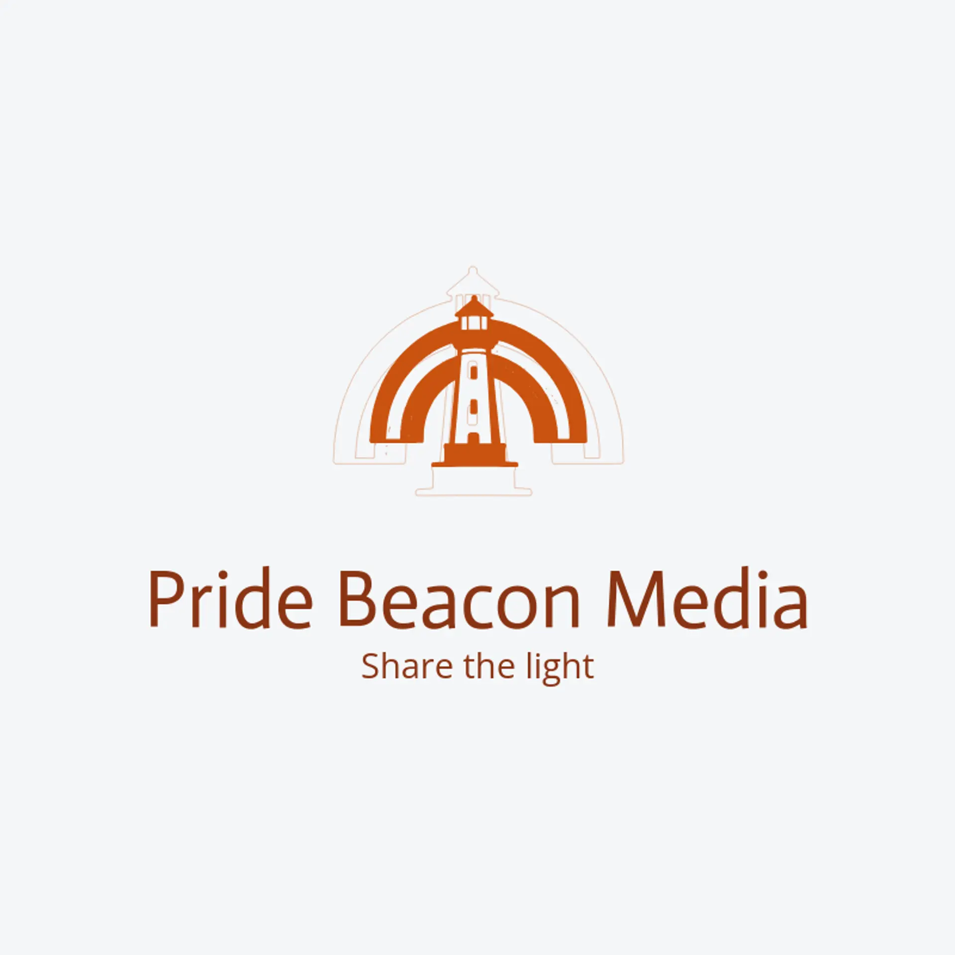 Pride Beacon Media logo for pride