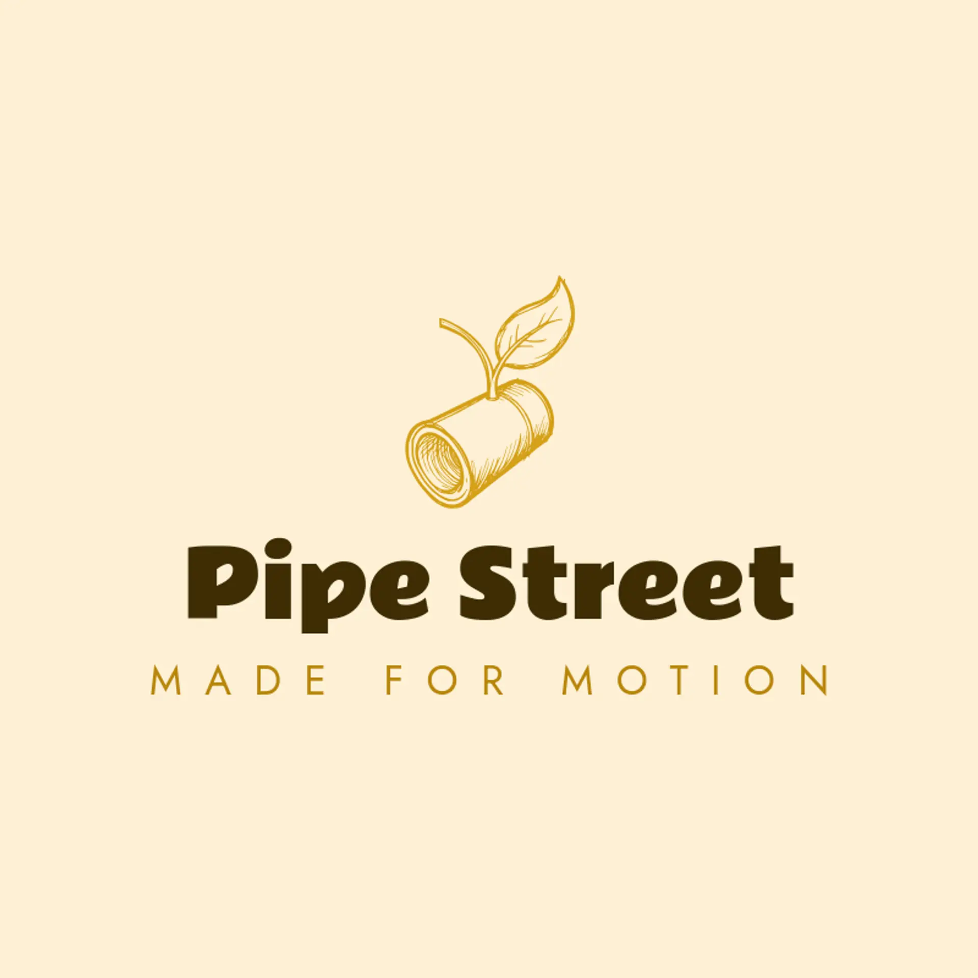 Pipe Street logo for motor shop
