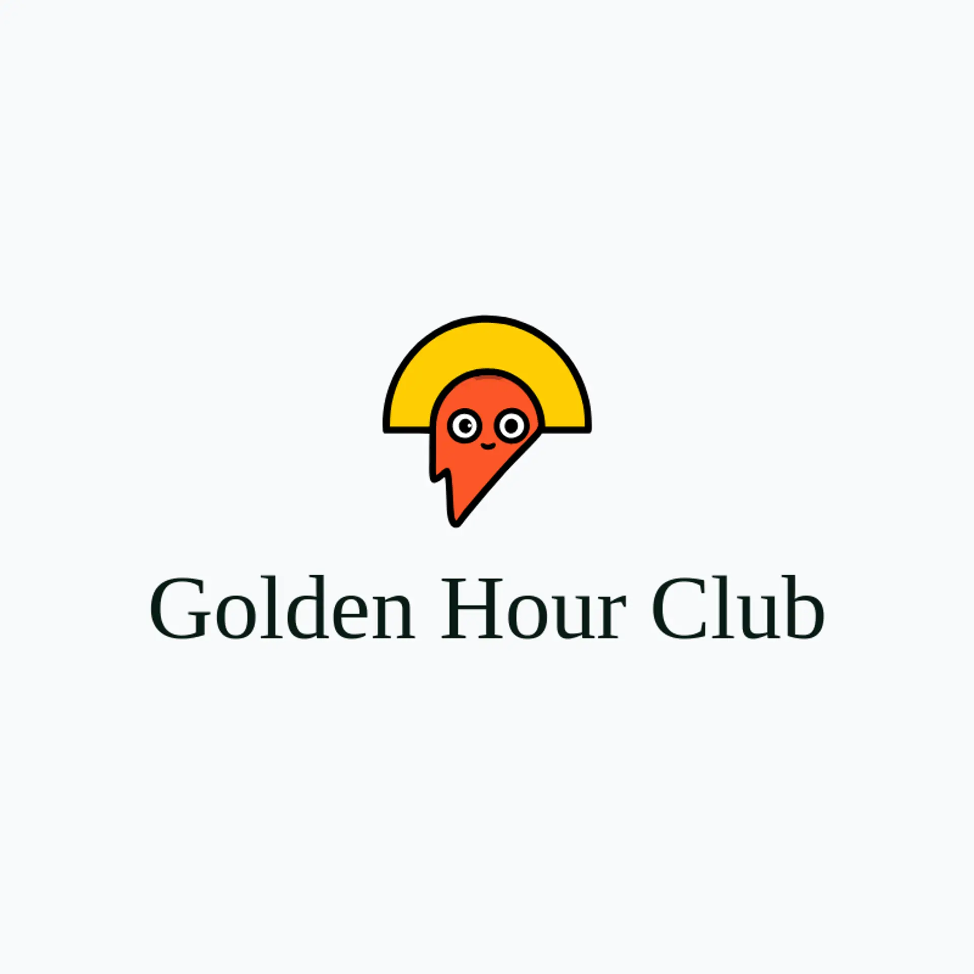 Golden Hour Club logo for flare