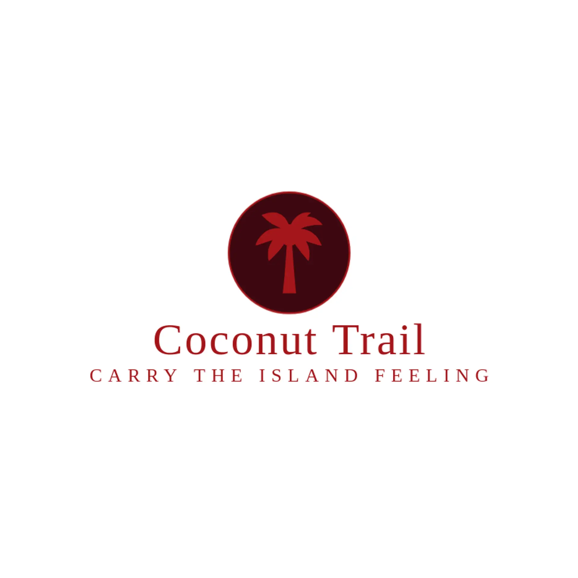 Coconut Trail logo for palm tree
