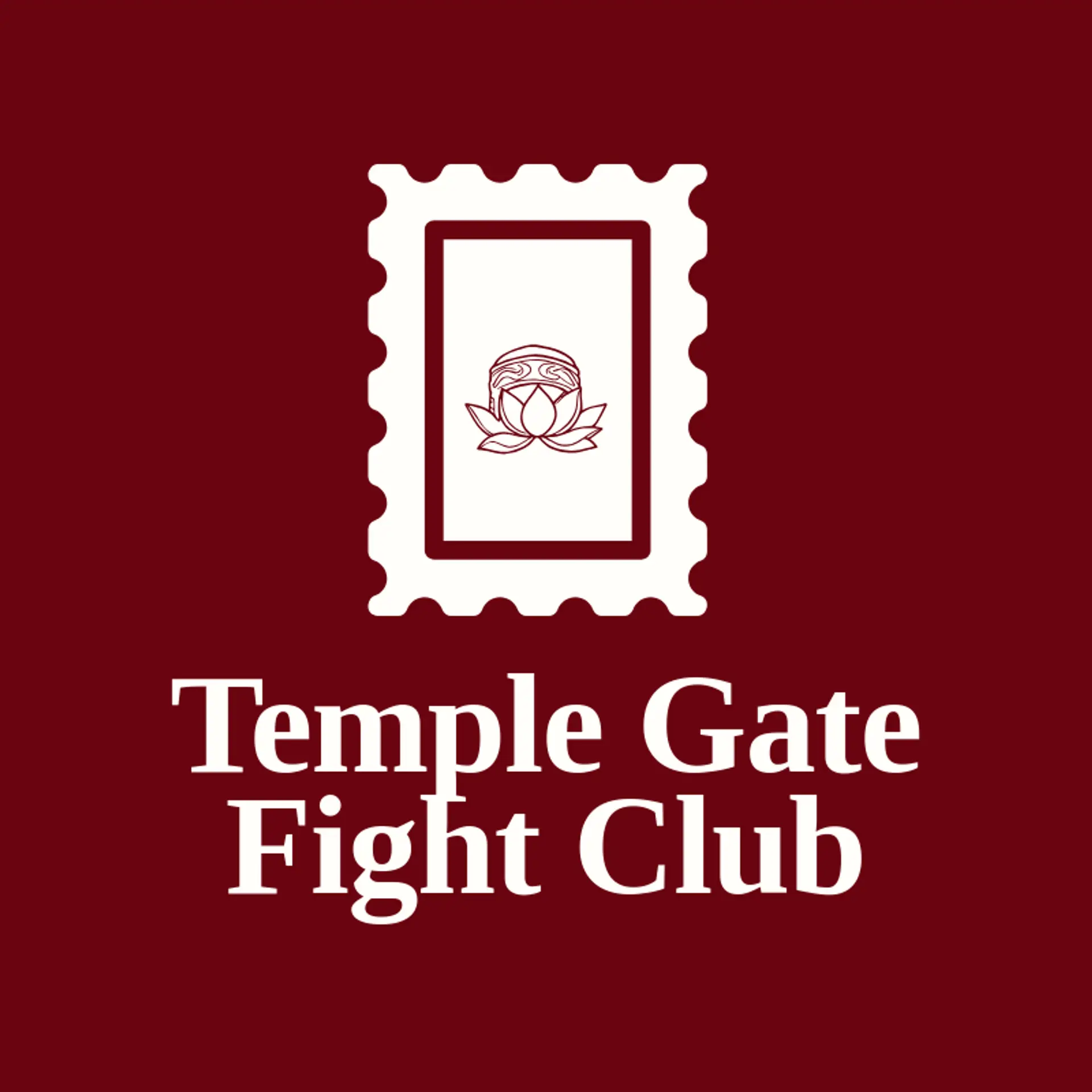 Temple Gate Fight Club logo for muay thai