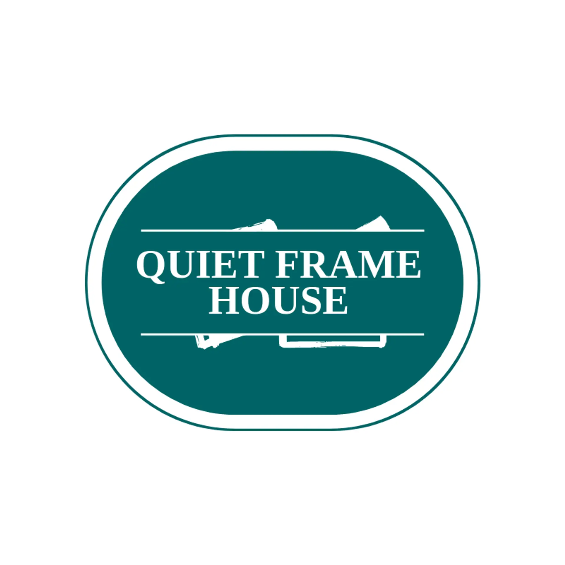 Quiet Frame House logo for production