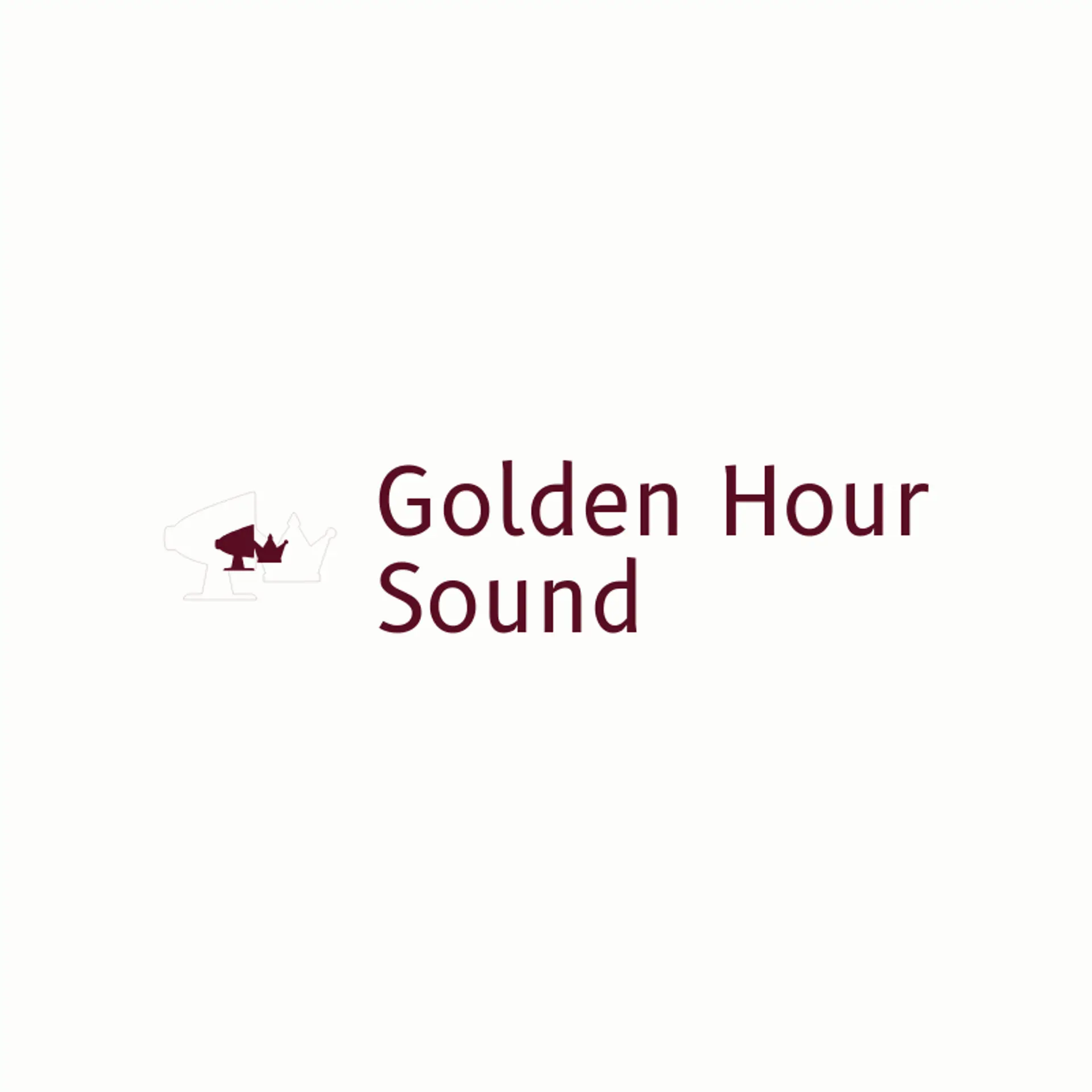 Golden Hour Sound logo for bass