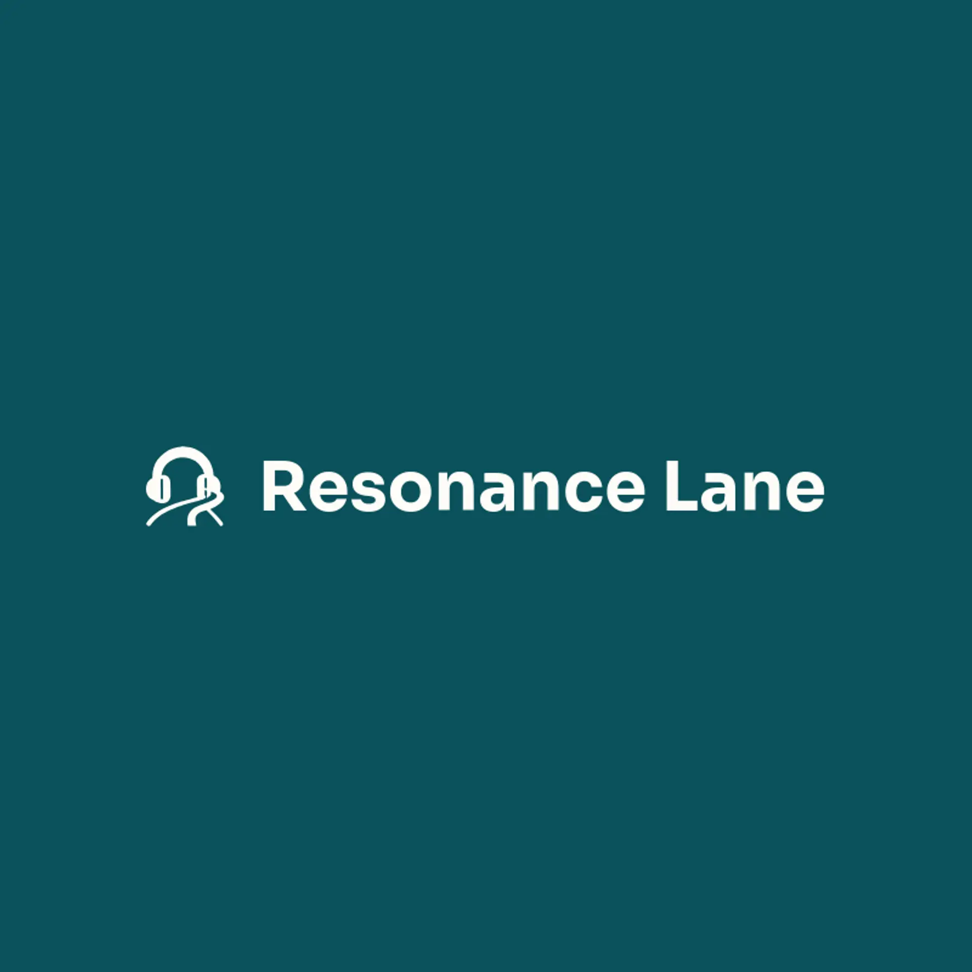 Resonance Lane logo for headphones