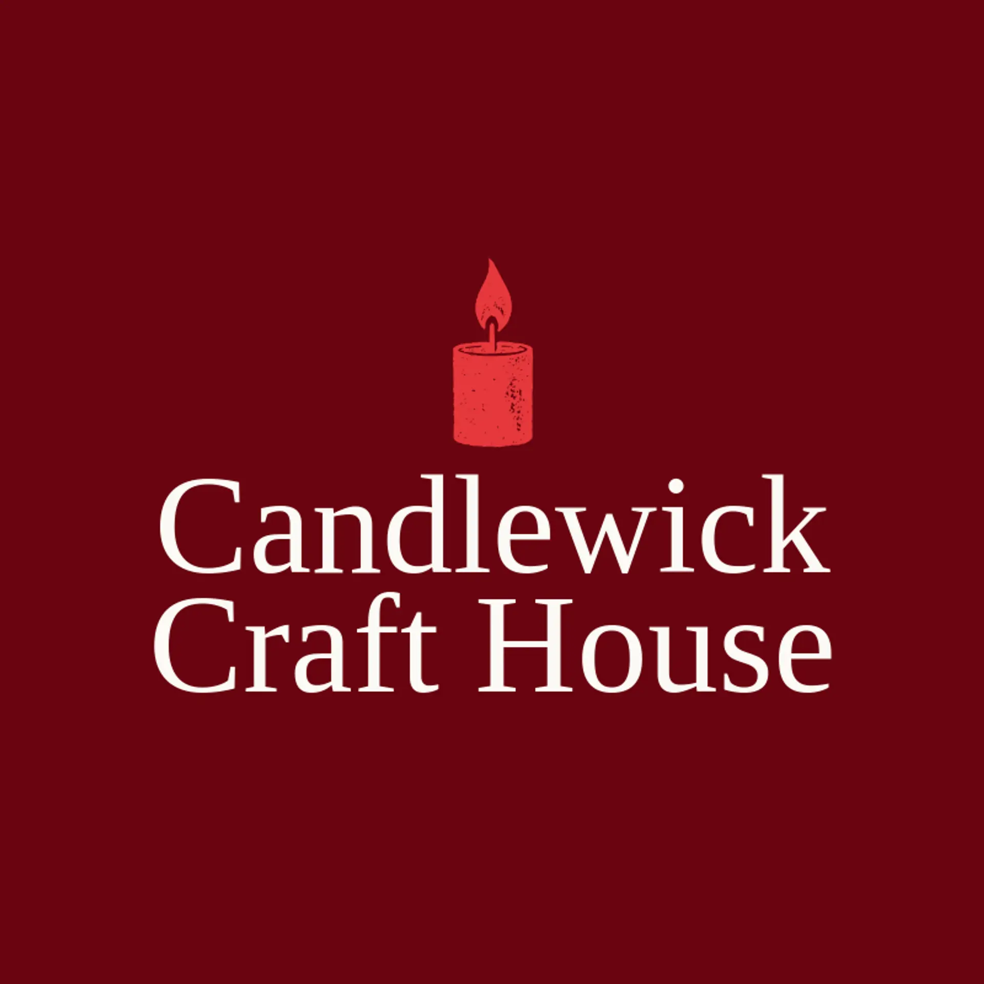 Candlewick Craft House logo for handmade