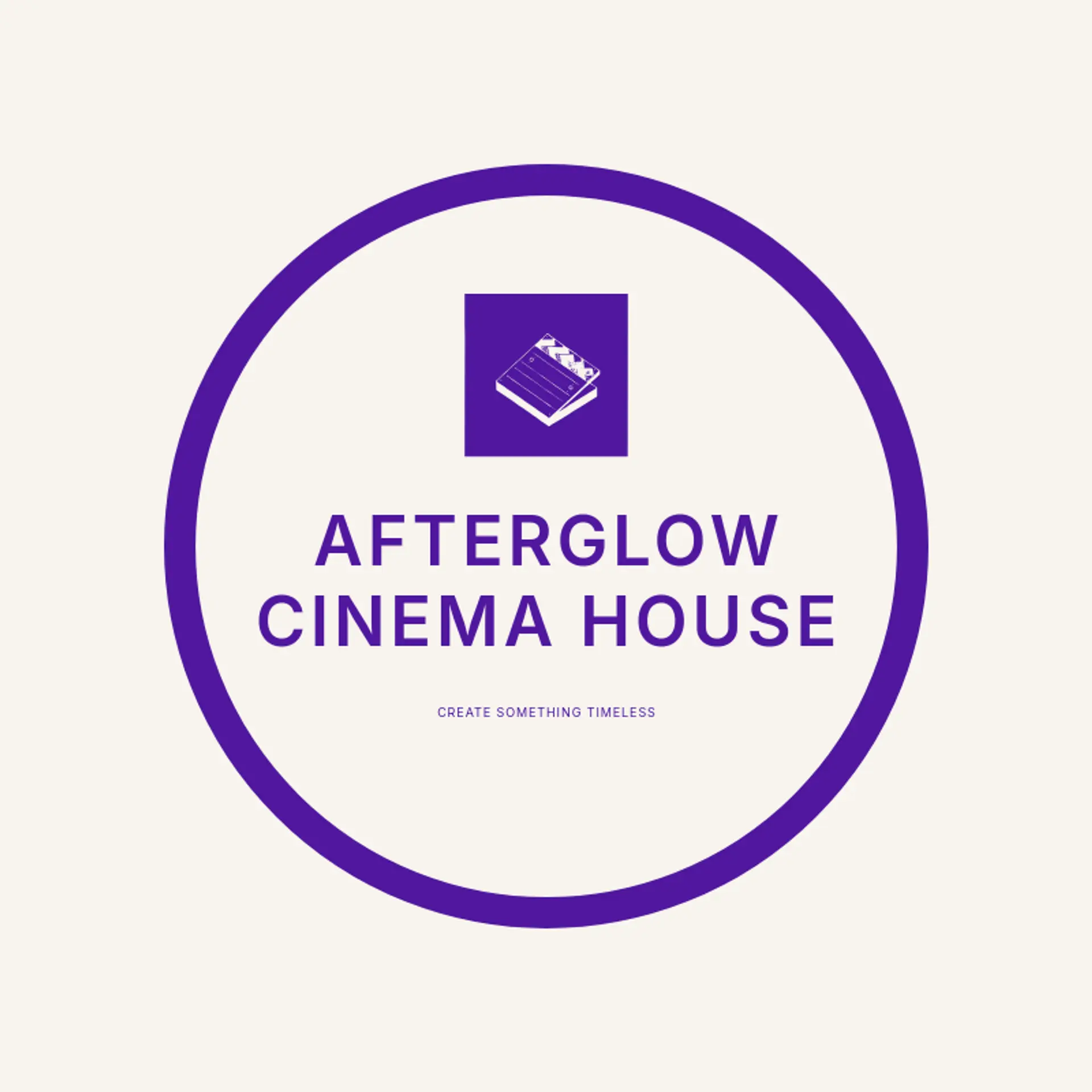 Afterglow Cinema House logo for hollywood