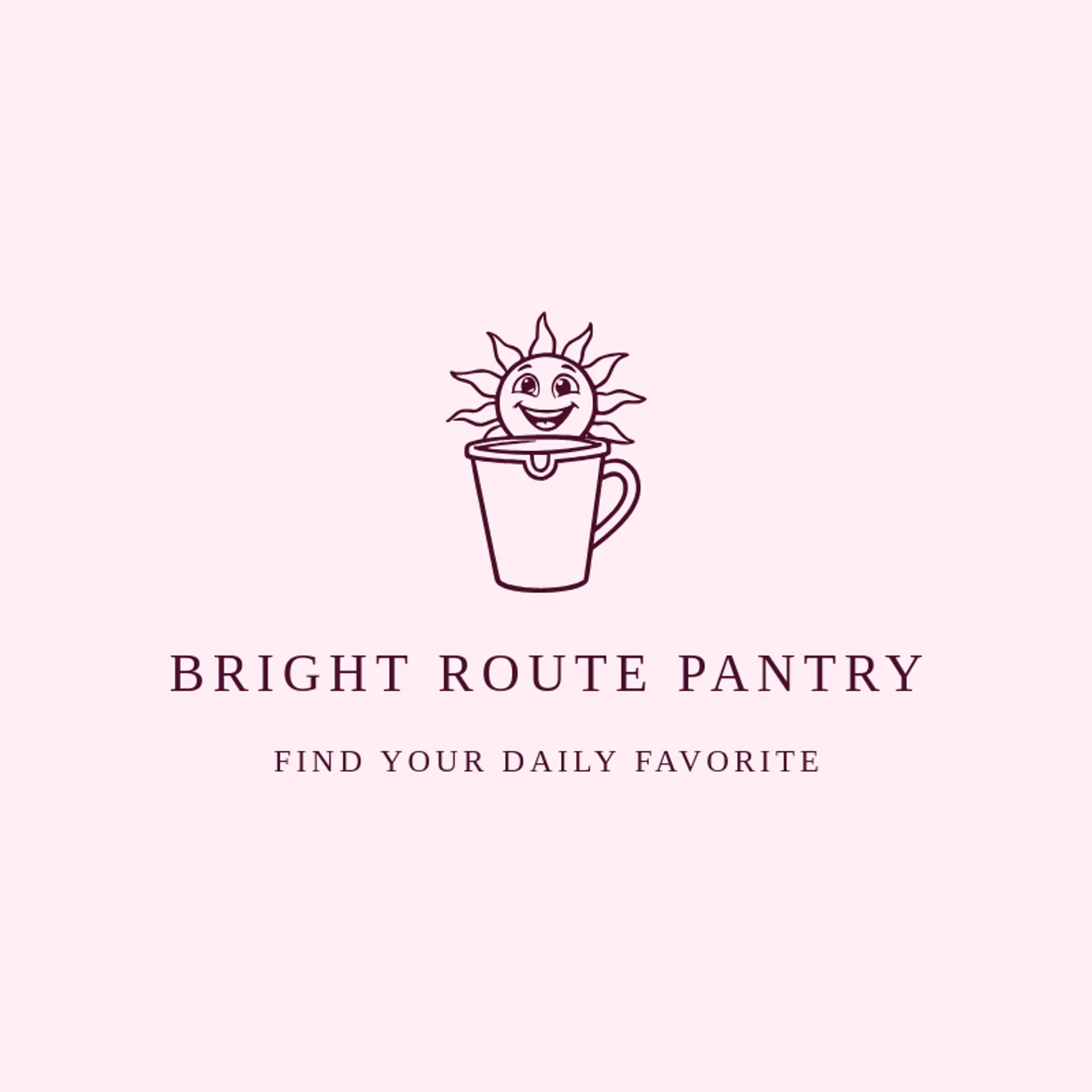Bright Route Pantry logo for convenience store
