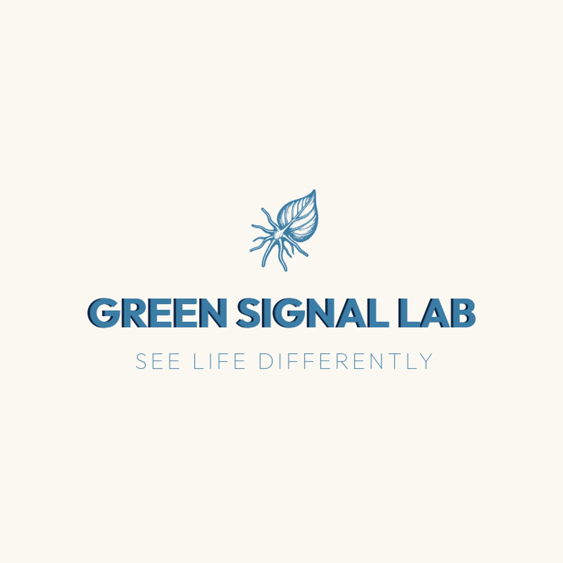 Green Signal Lab logo for biology
