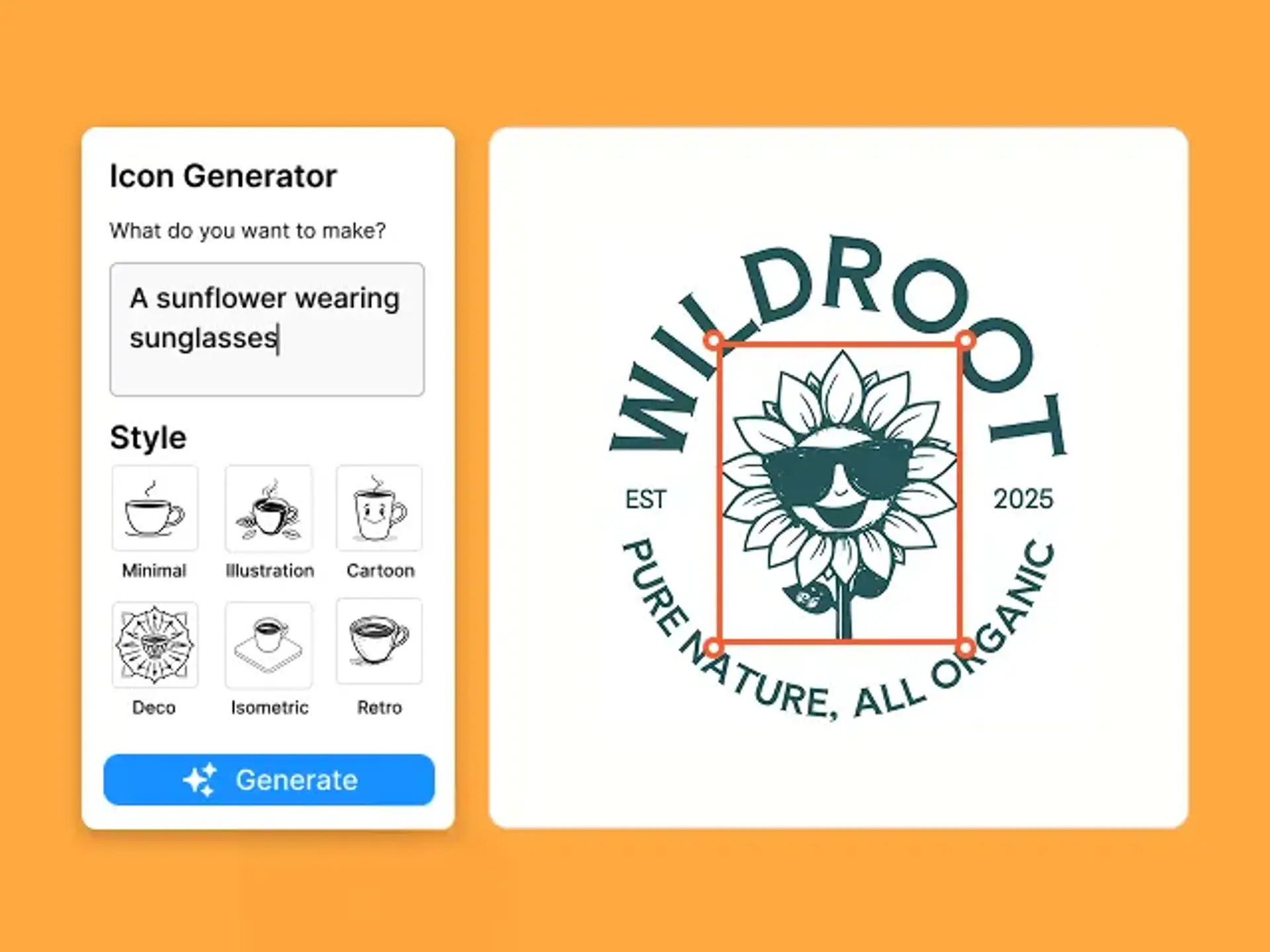 Describe your desired icon