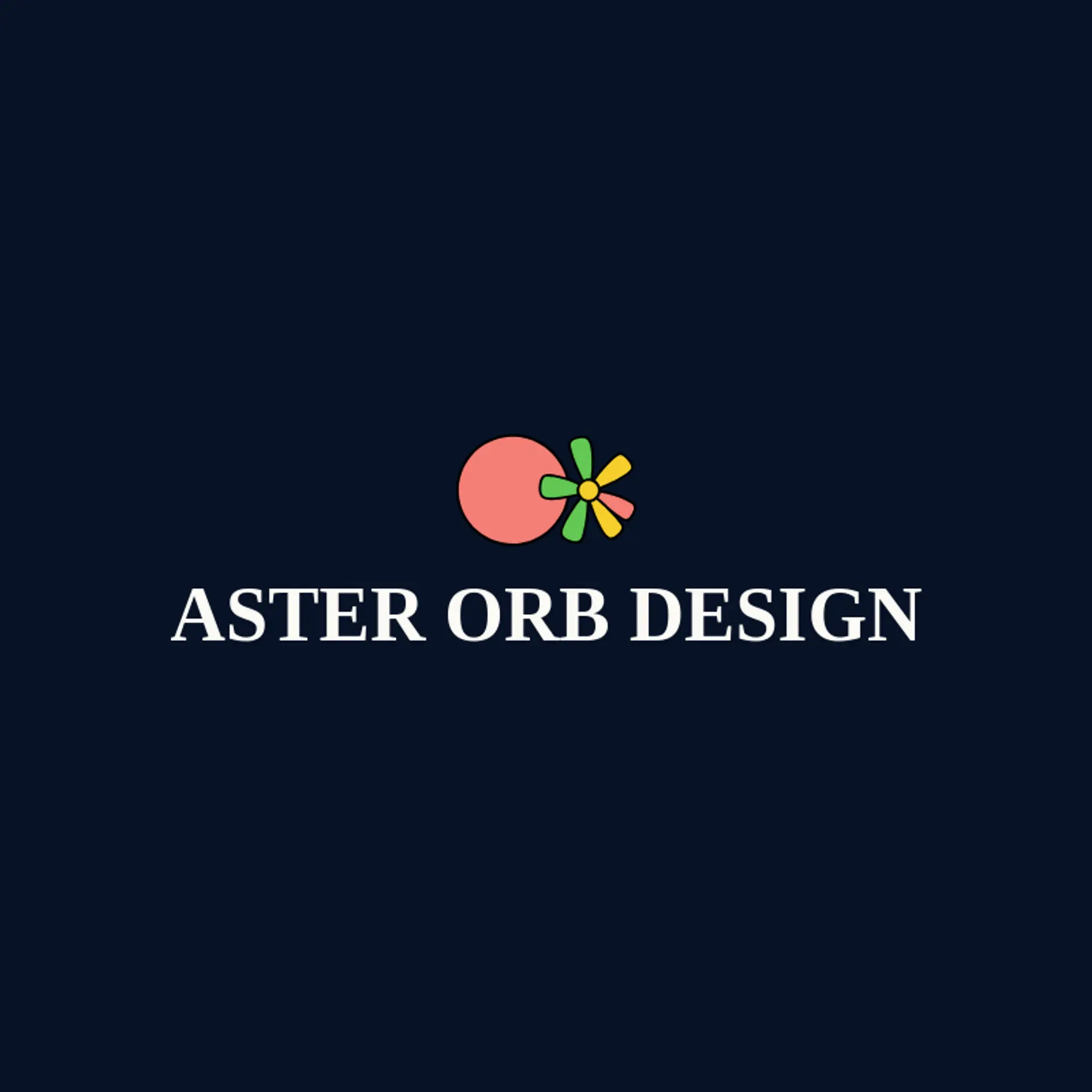 Aster Orb Design logo for sphere