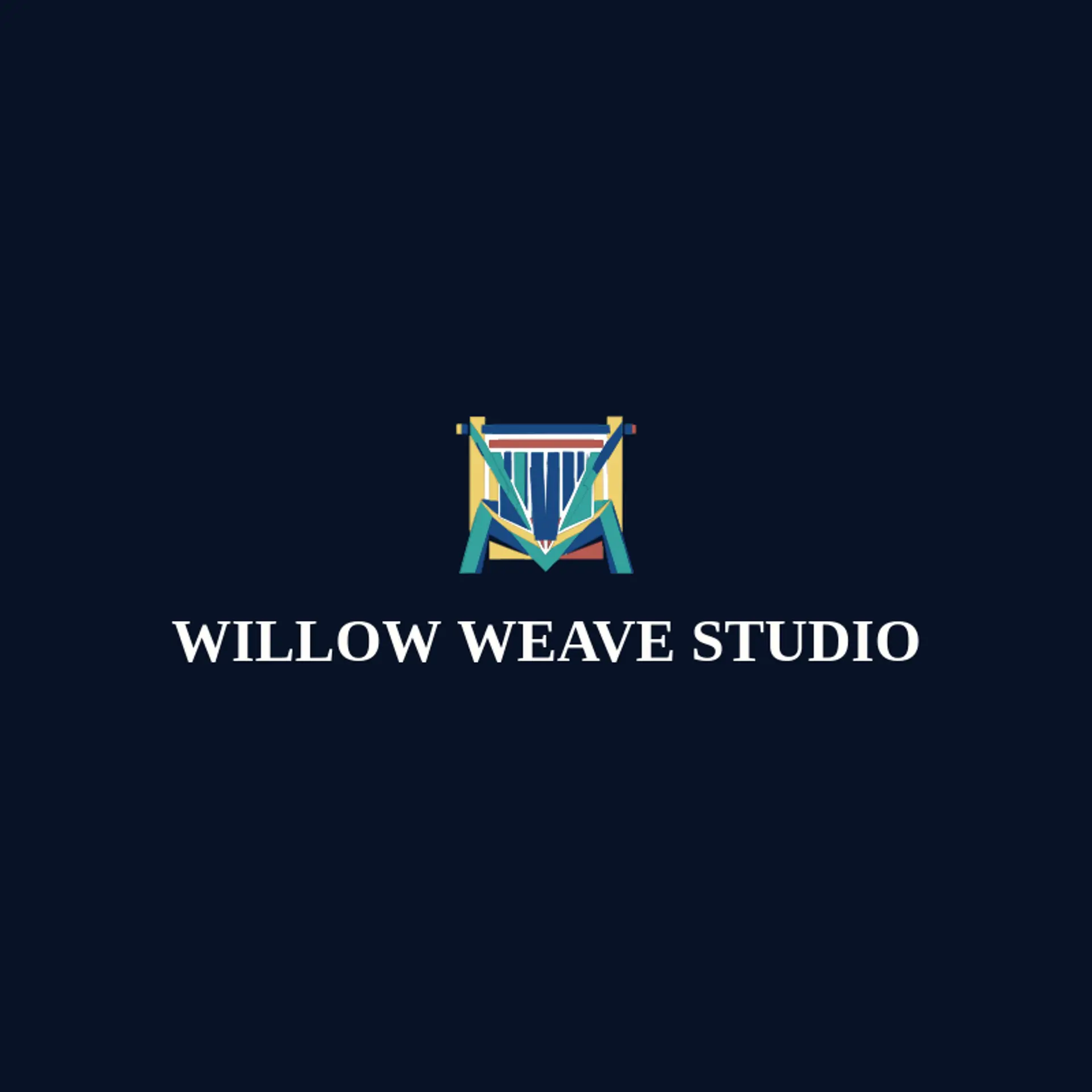 Willow Weave Studio logo for loom