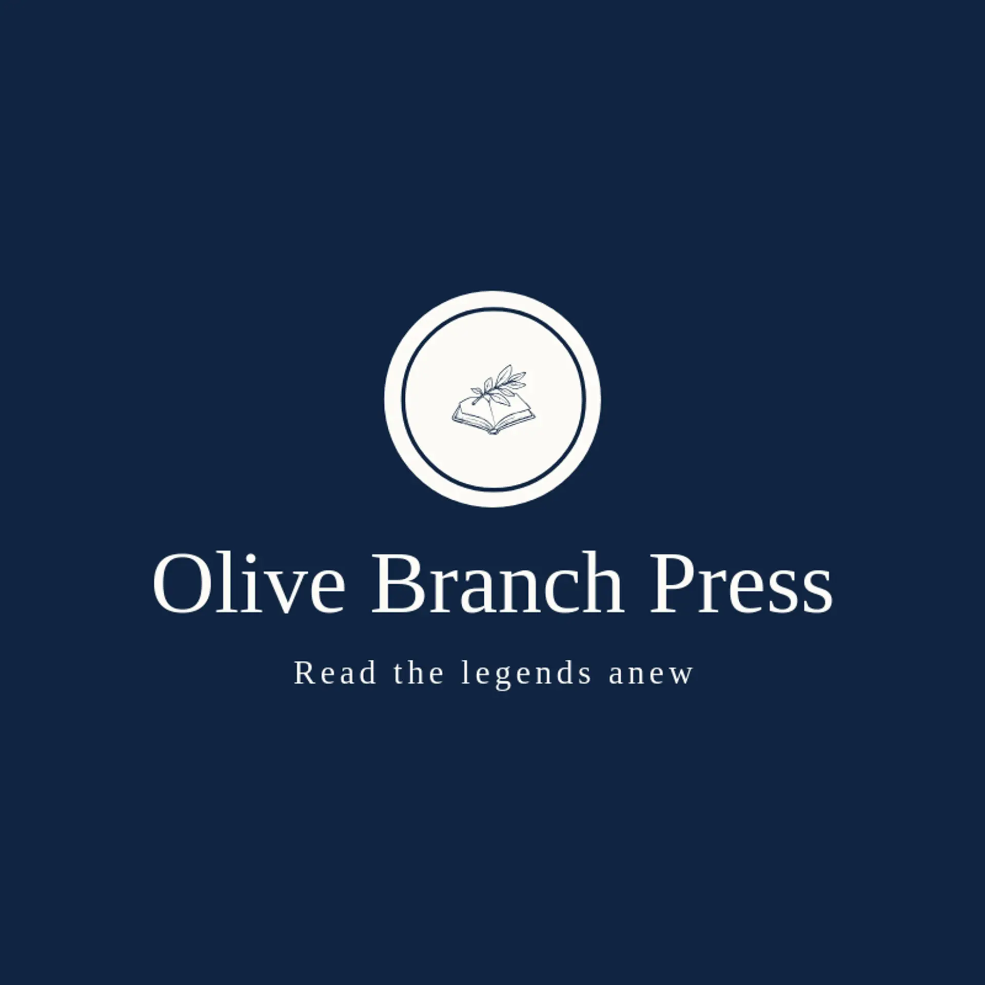 Olive Branch Press logo for greek mythology