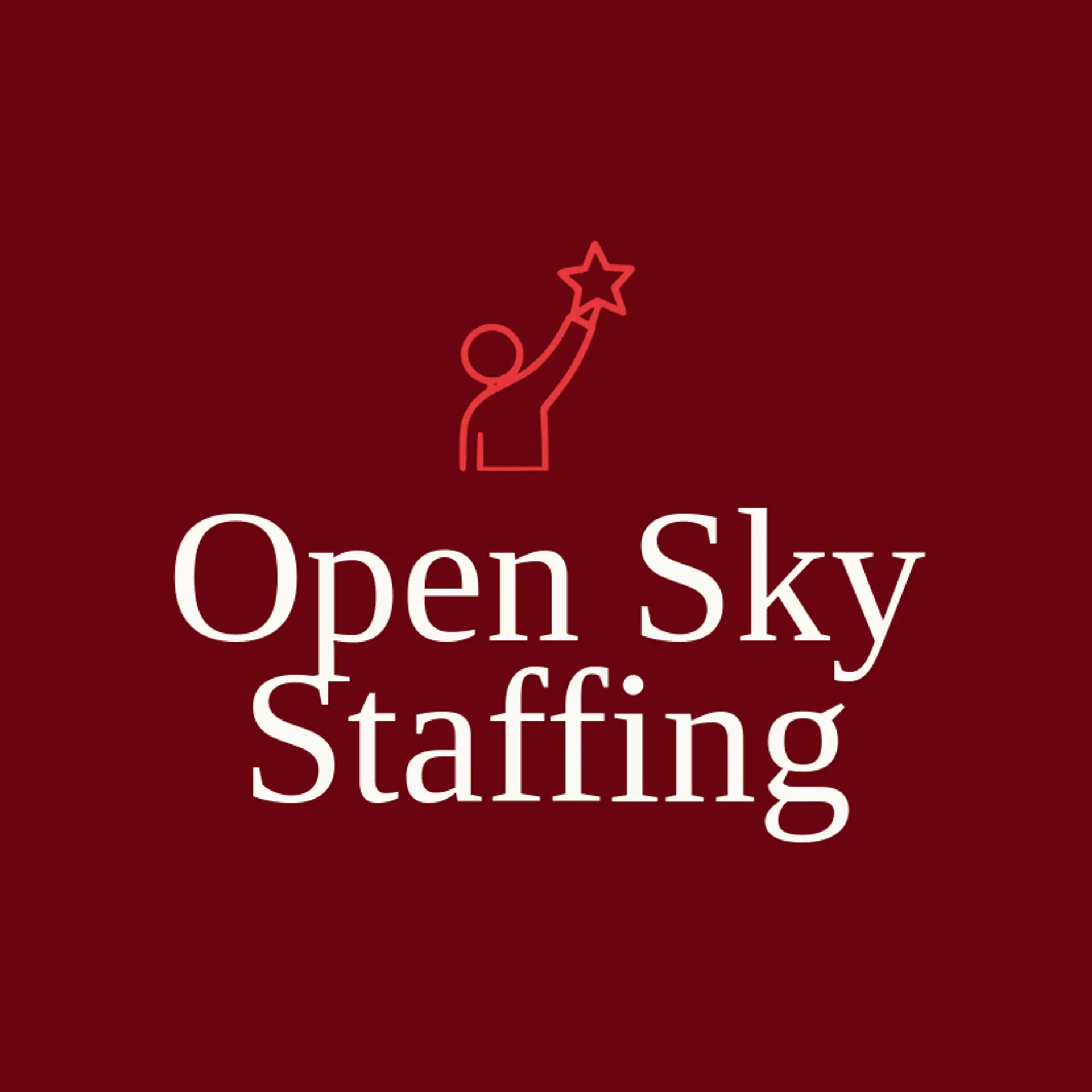 Open Sky Staffing logo for human resources