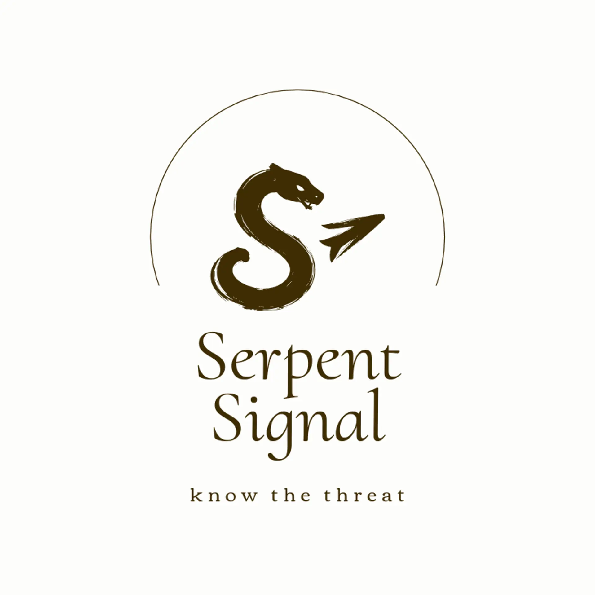 Serpent Signal logo for danger