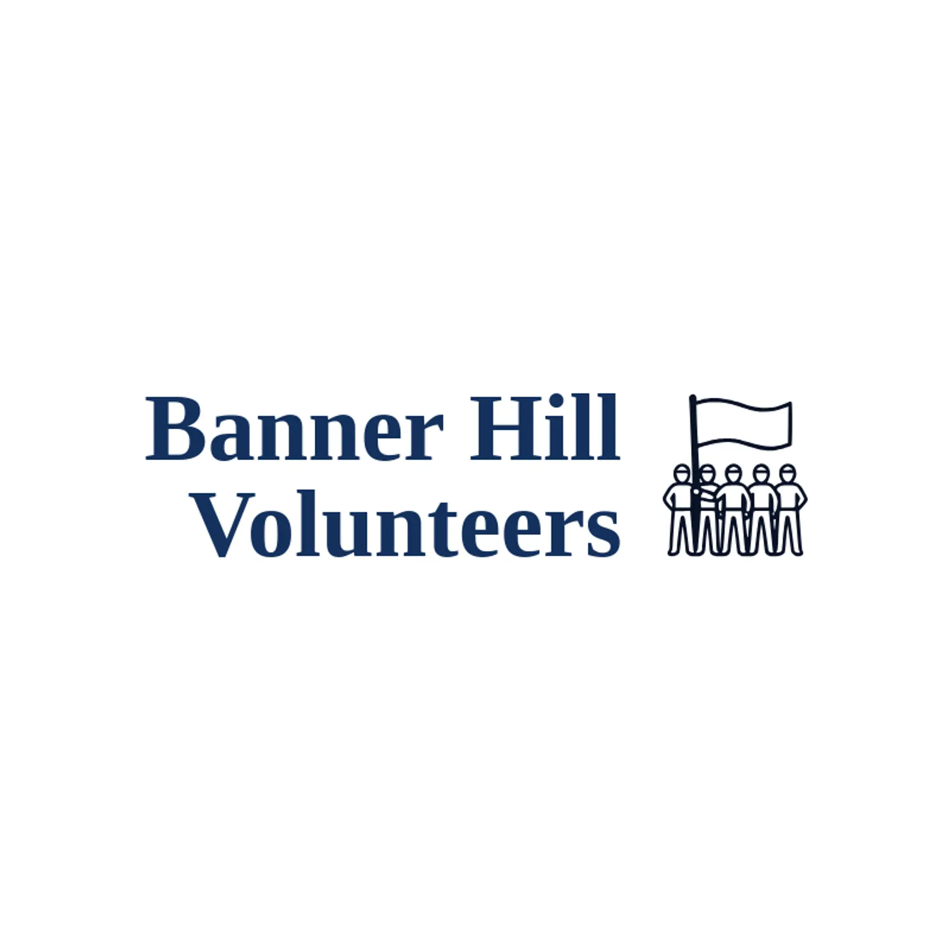 Banner Hill Volunteers logo for militia