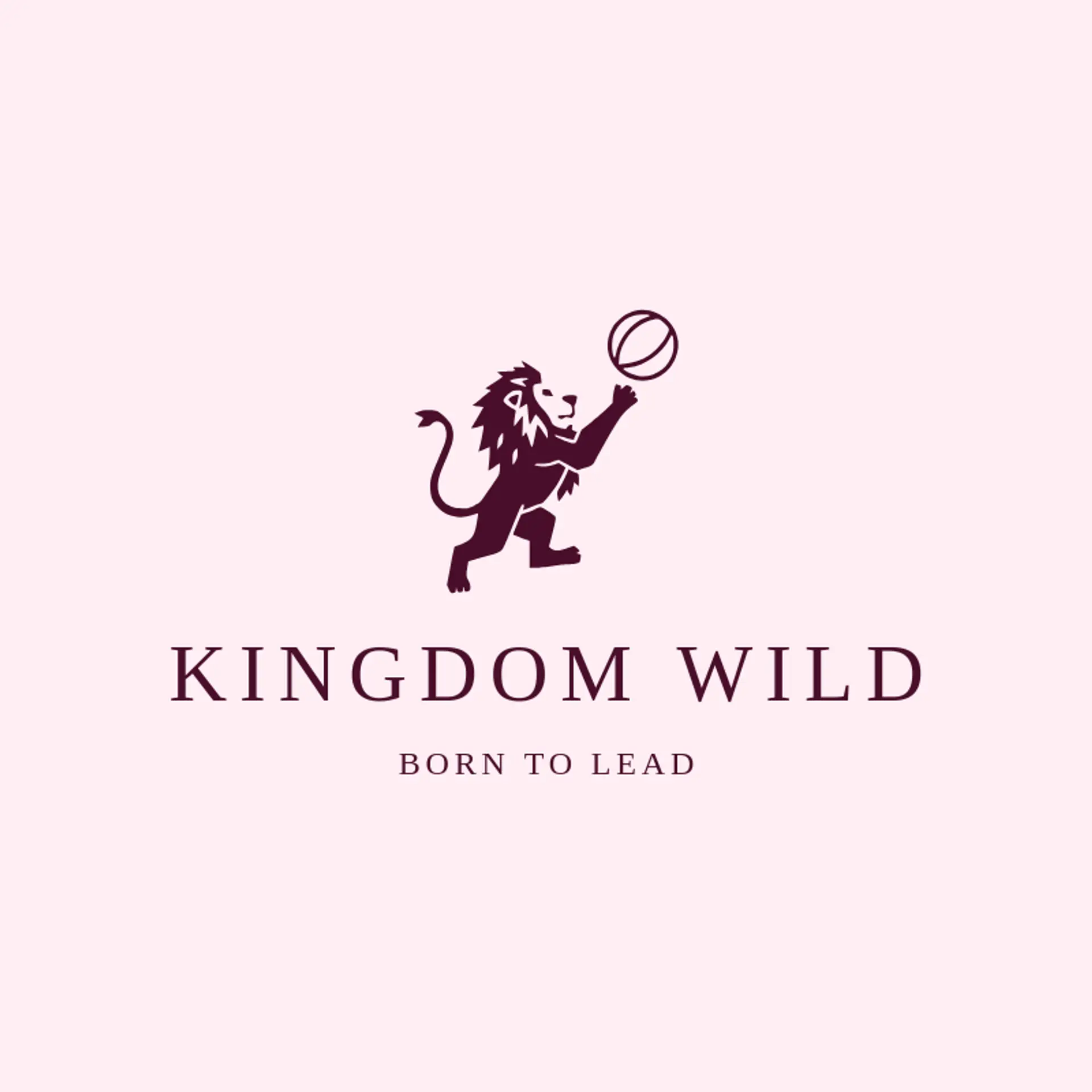 Kingdom Wild logo for lion king