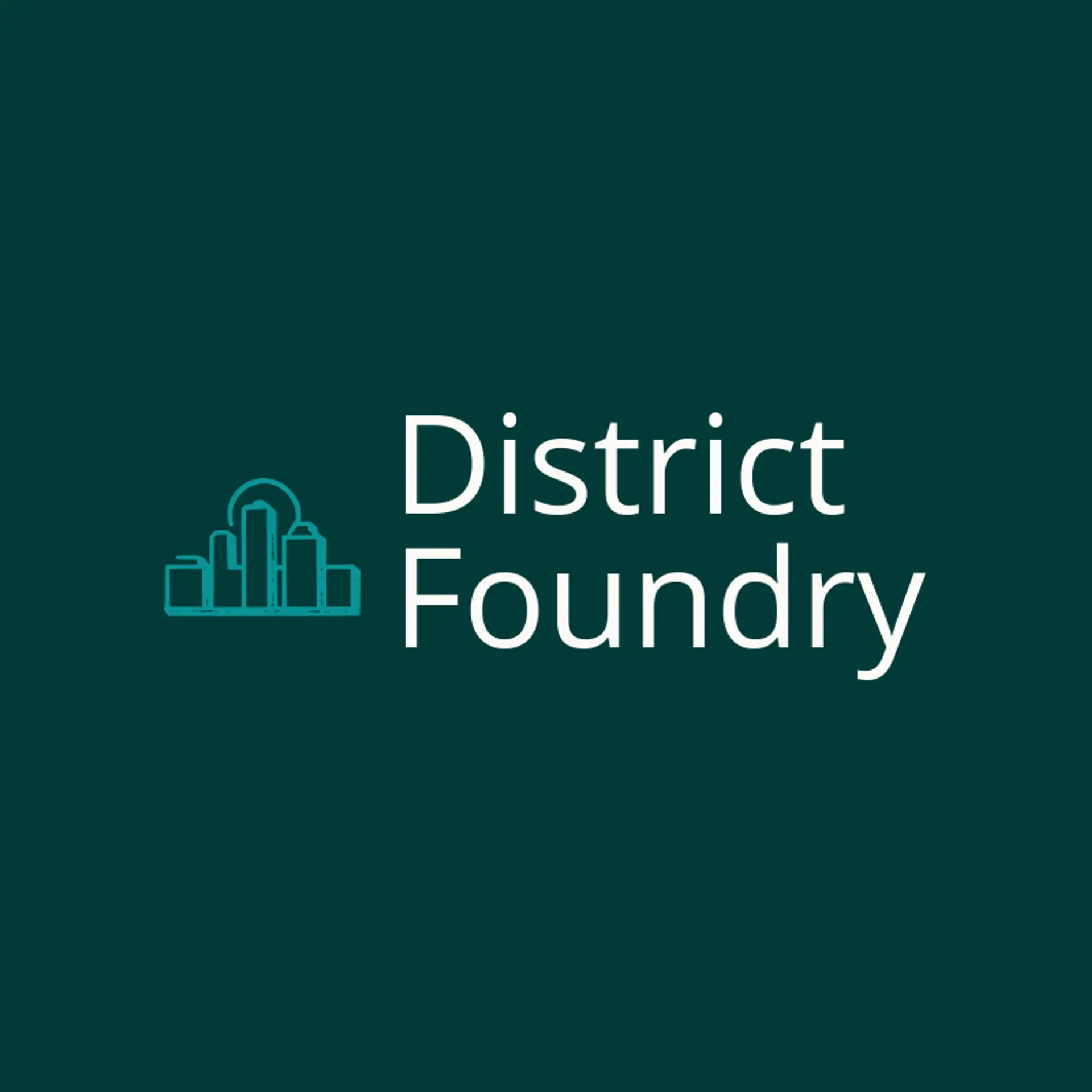 District Foundry logo for metropolis