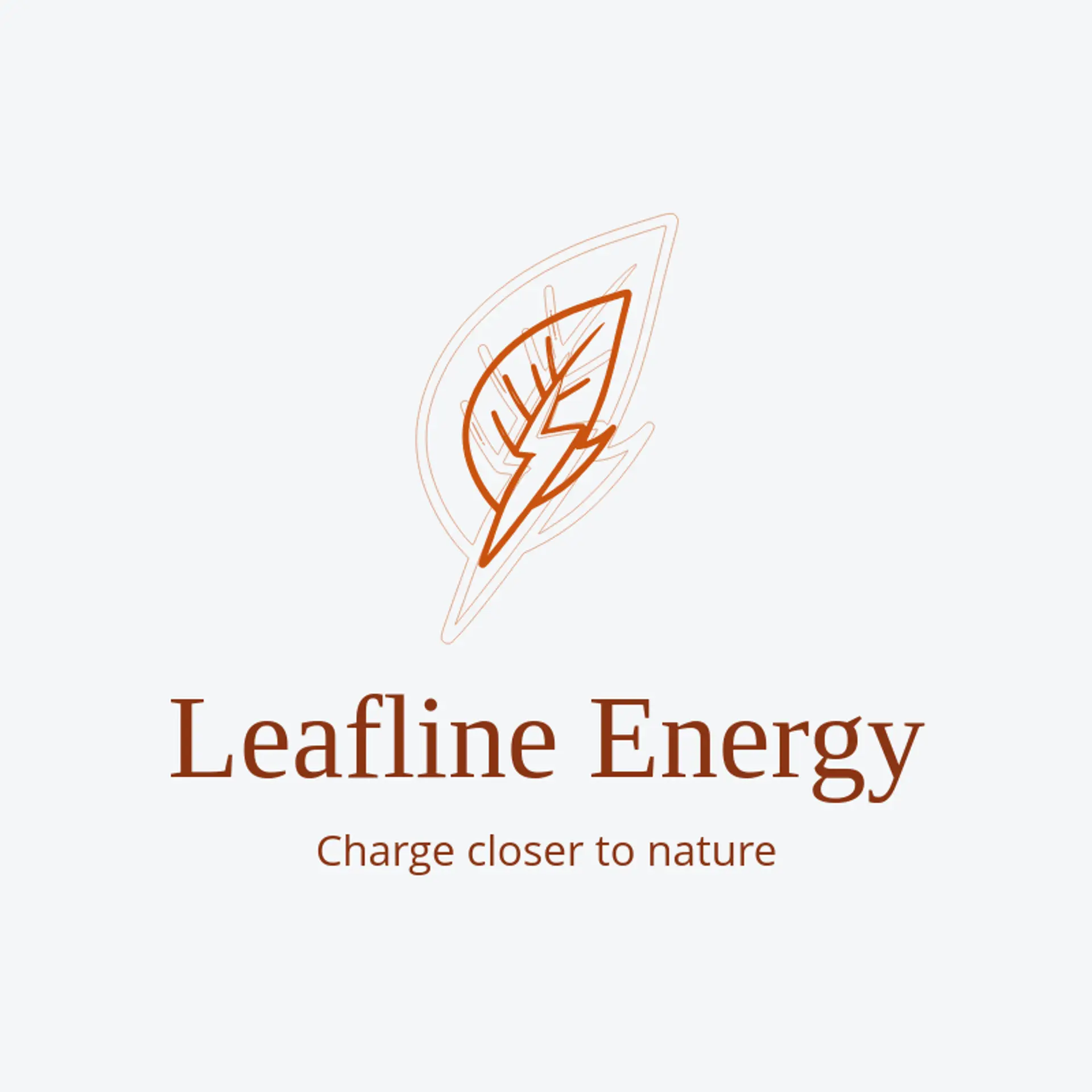 Leafline Energy logo for charger