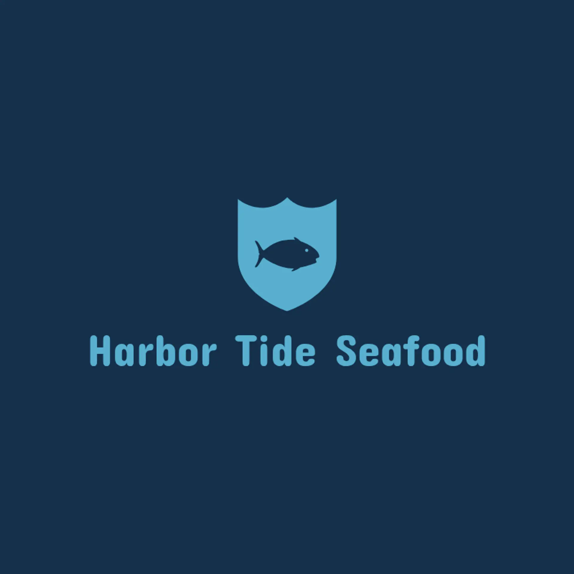 Ocean Tides Eatery logo for seafood restaurant