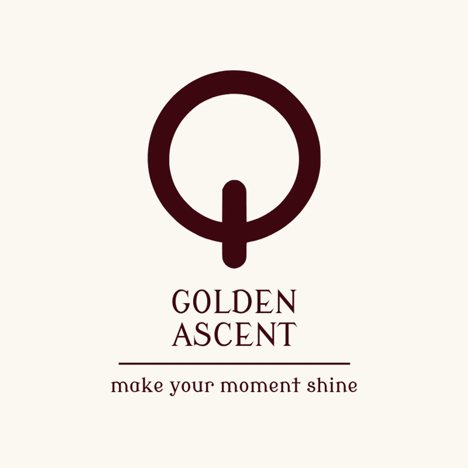Golden Ascent logo for angel