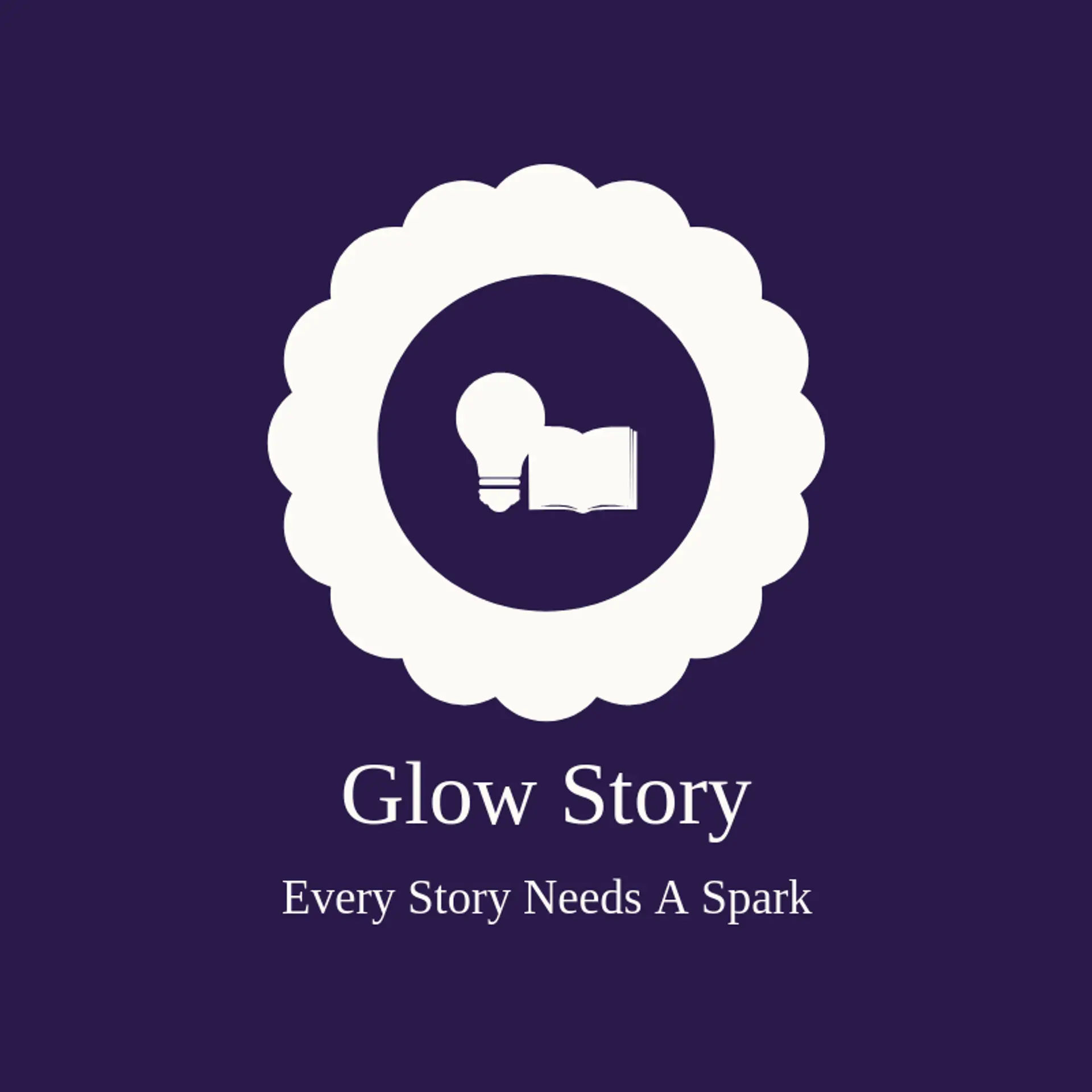 Glow Story logo for glow