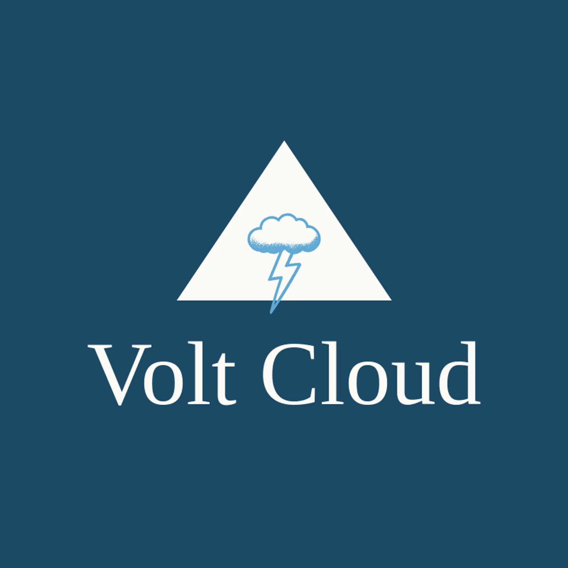 Volt Cloud logo for lightning bolt