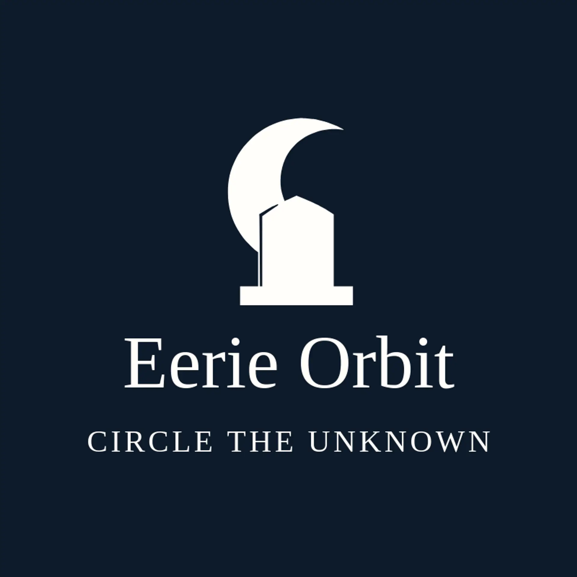 Eerie Orbit logo for horror