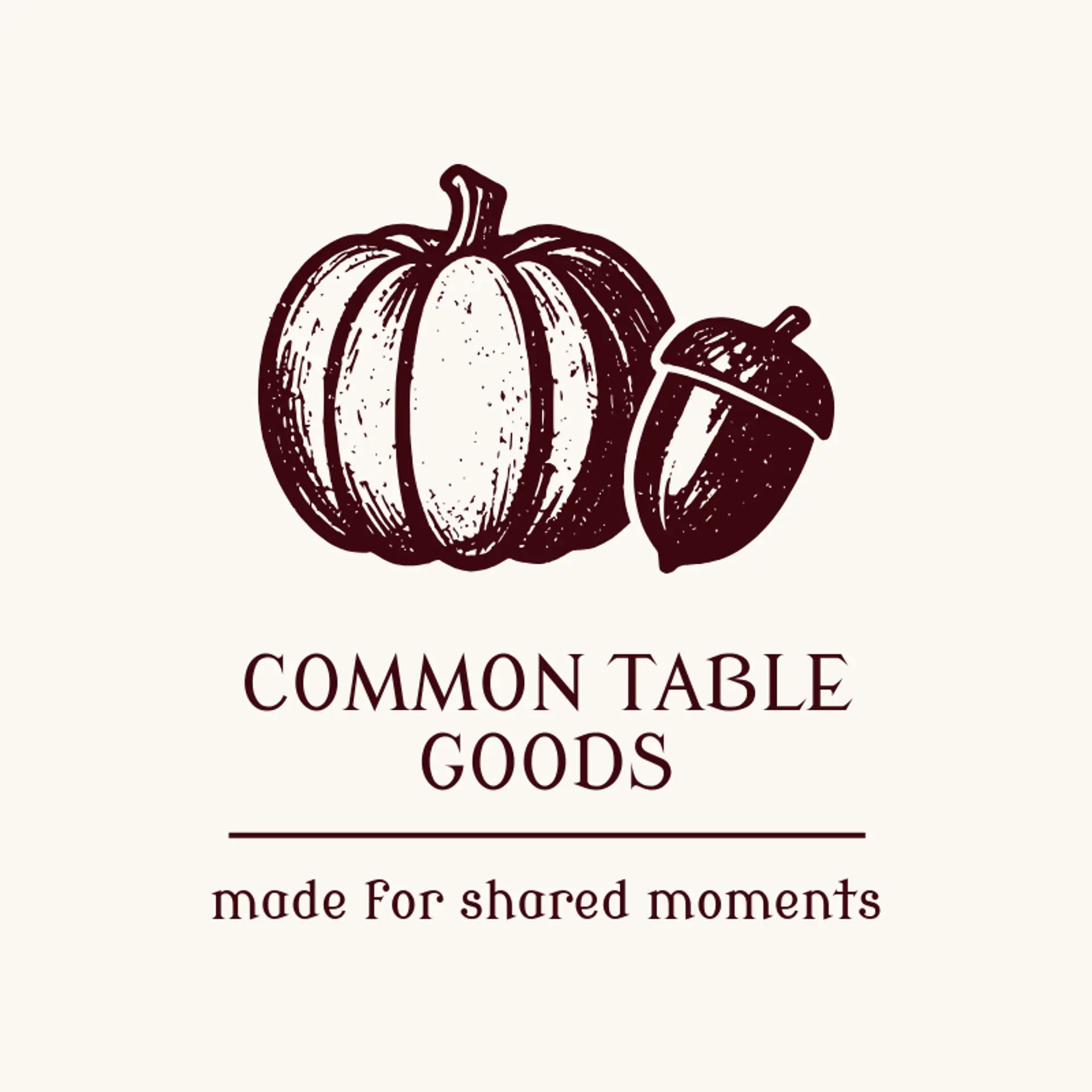 Common Table Goods logo for thanksgiving