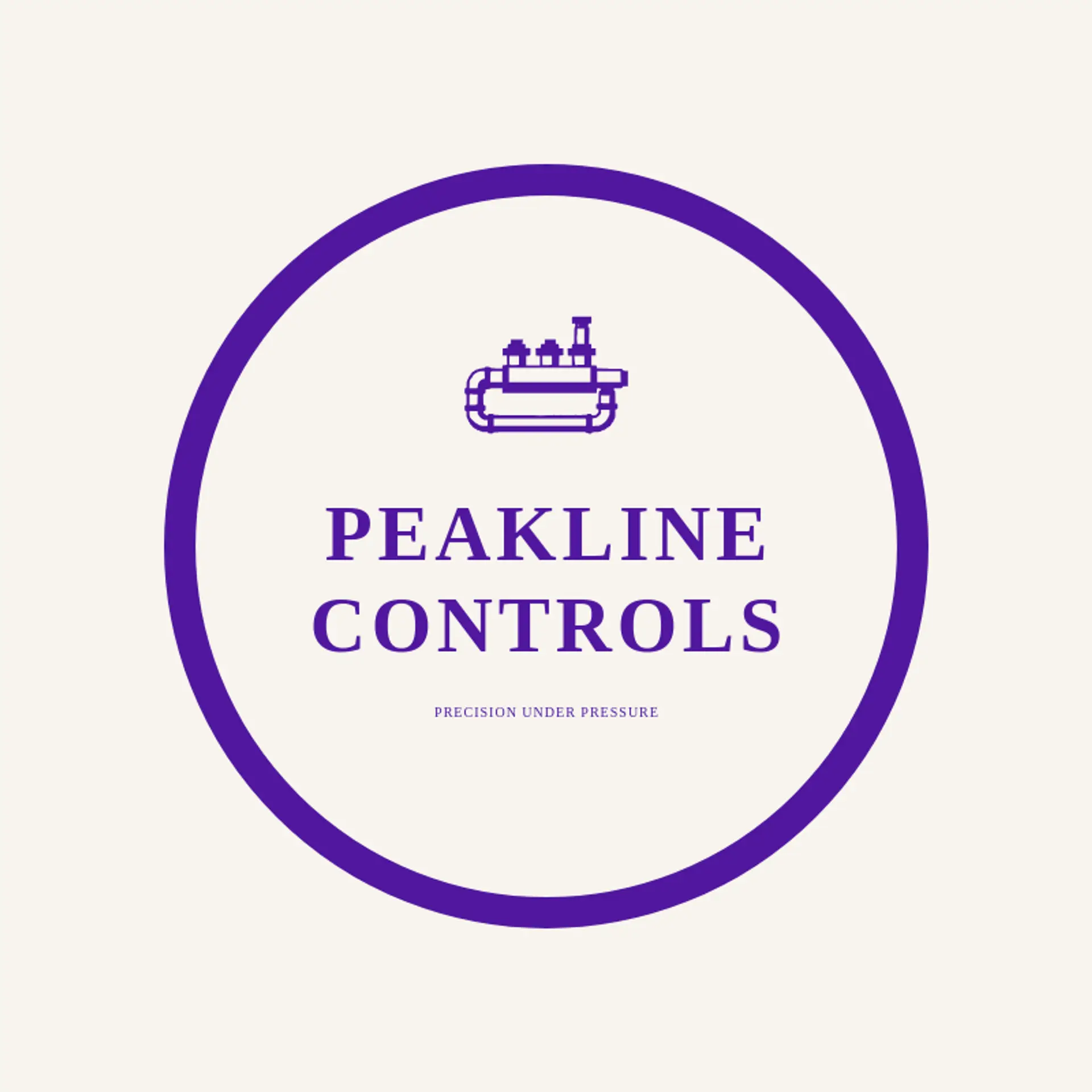 Peakline Controls logo for valve