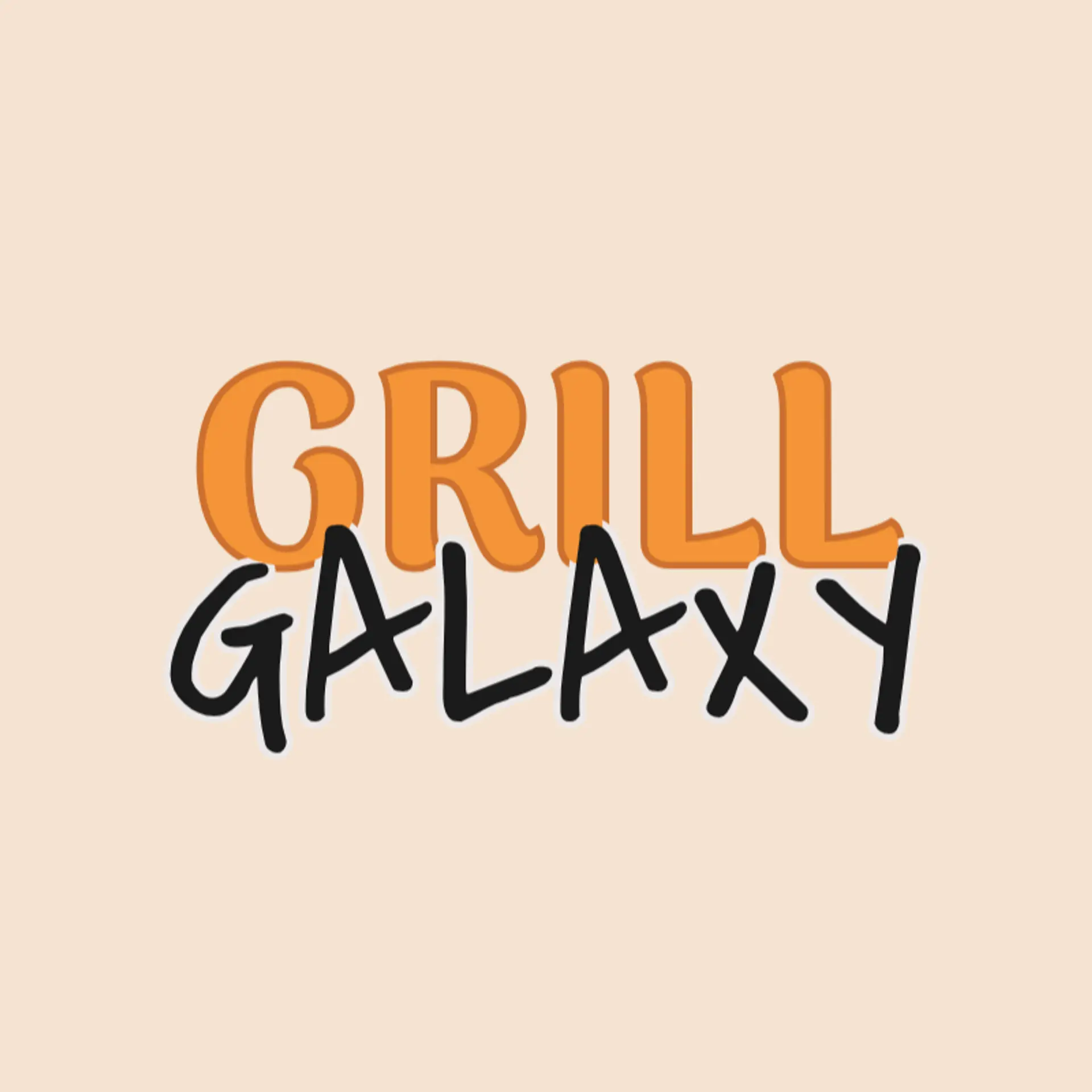 Grill Galaxy logo for burger restaurant