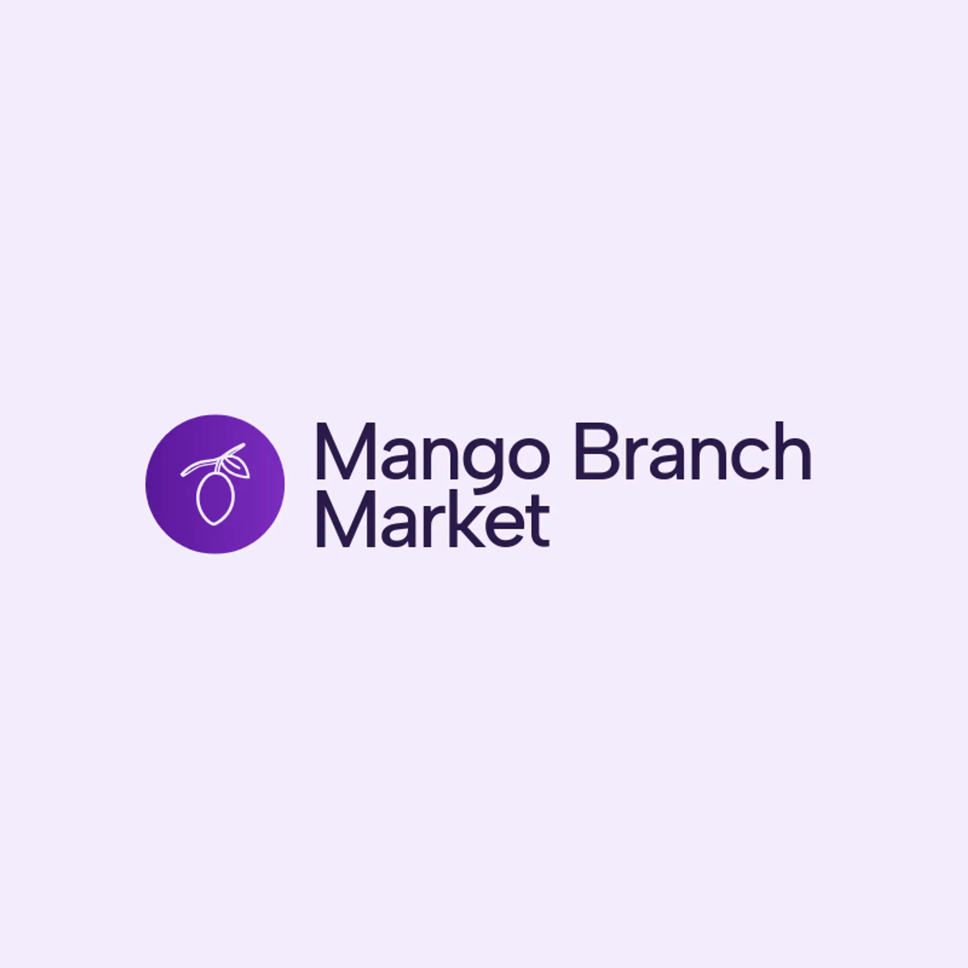 Mango Branch Market logo for mango