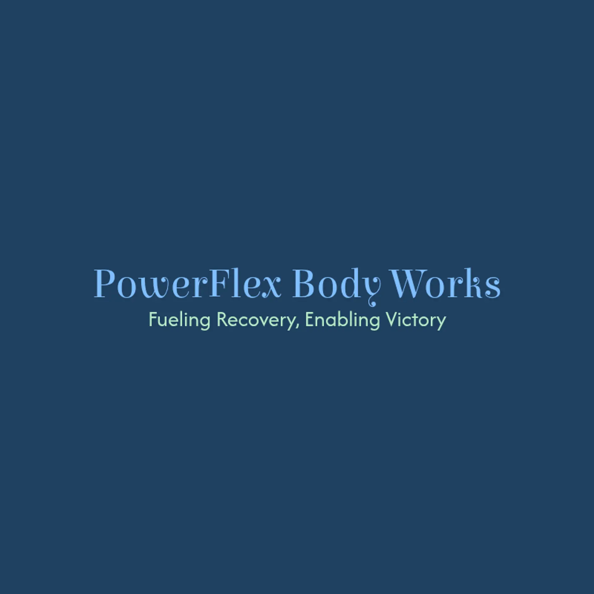 PowerFlex Body Works logo for sports massage