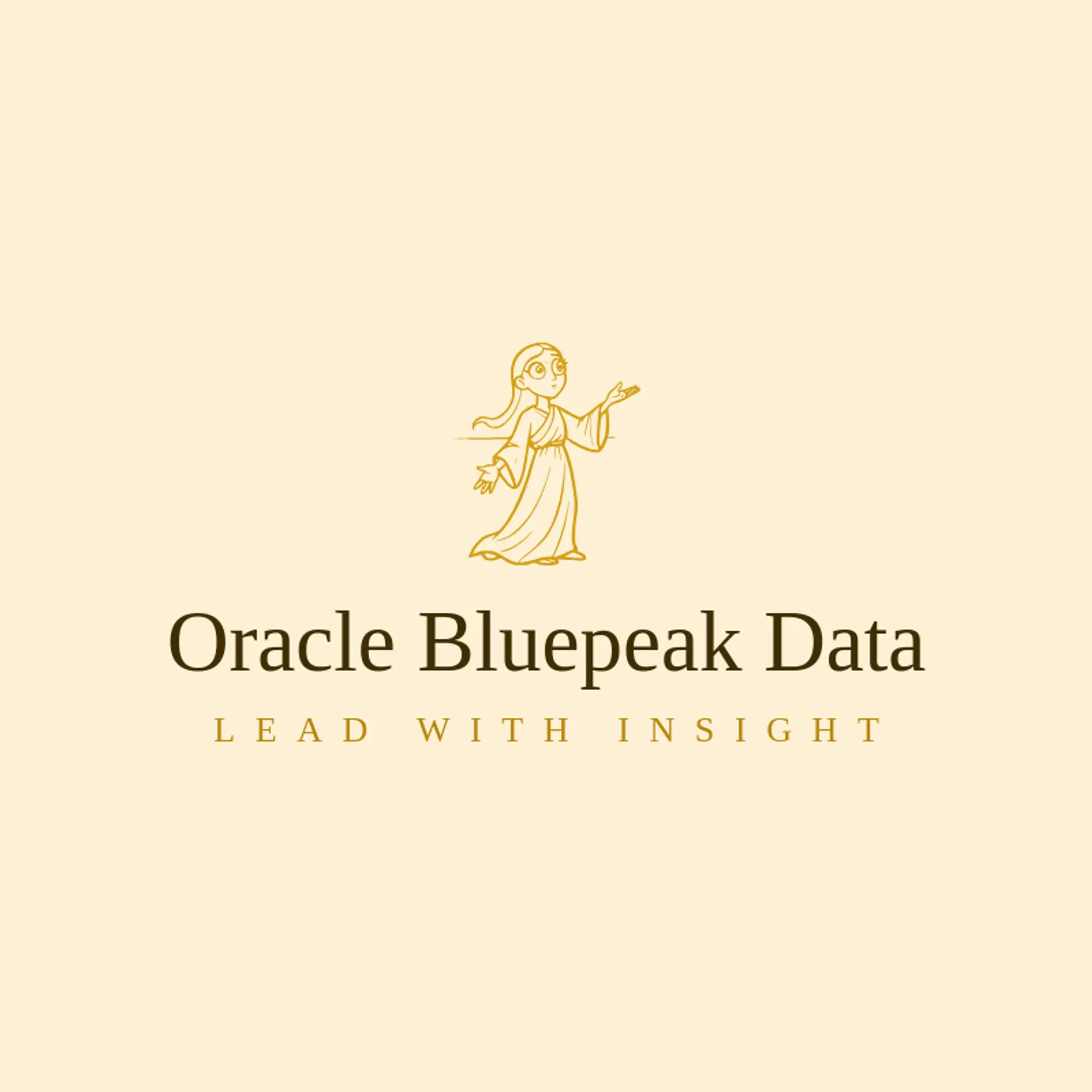 Oracle Bluepeak Data logo for oracle