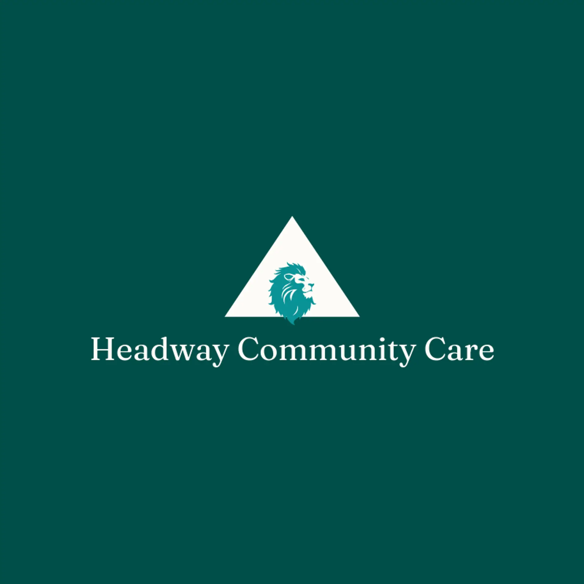 Headway Community Care logo for head