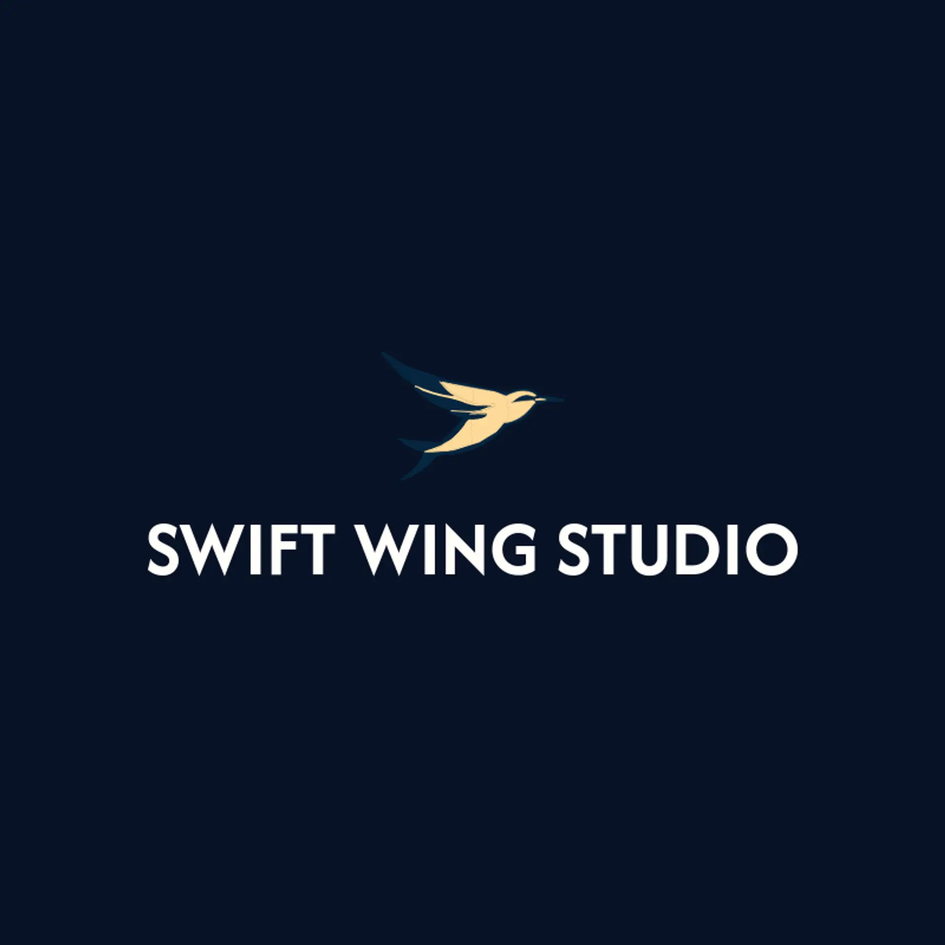 Swift Wing Studio logo for swift