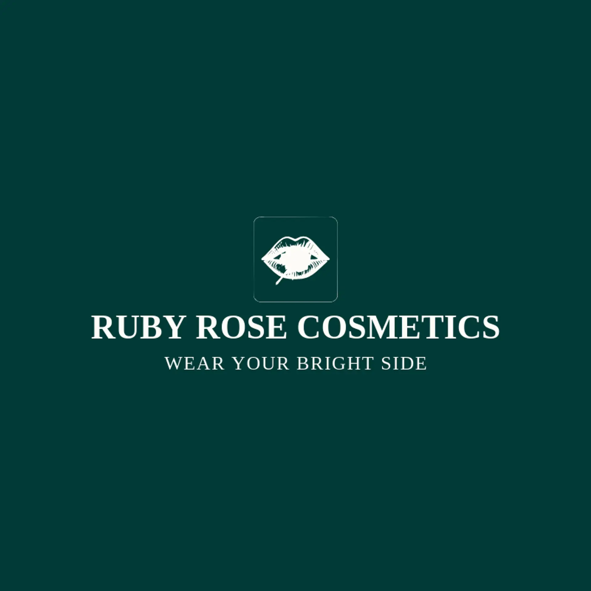 Ruby Rose Cosmetics logo for lips