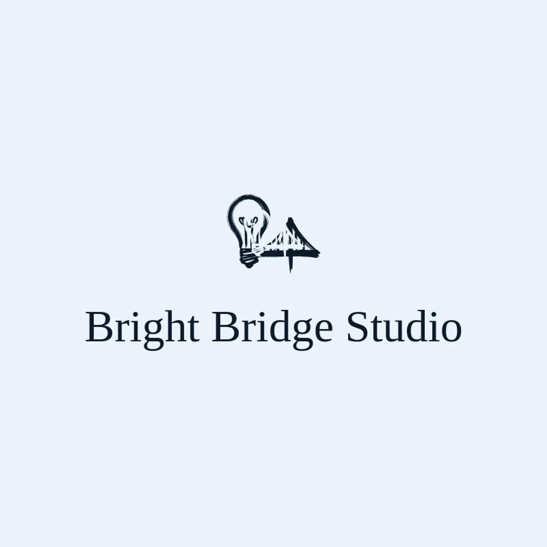 Bright Bridge Studio logo for light bulb