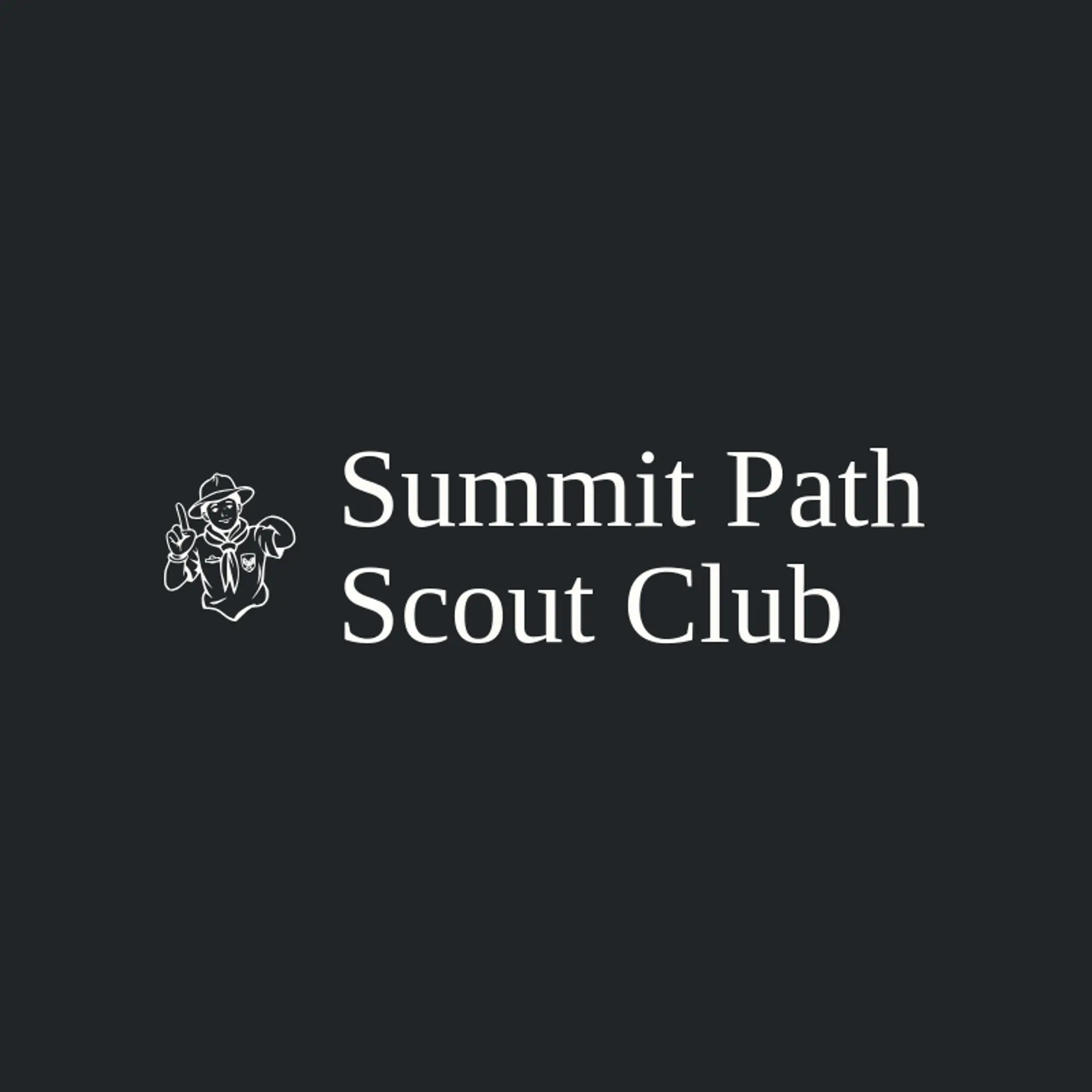 Summit Path Scout Club logo for scout