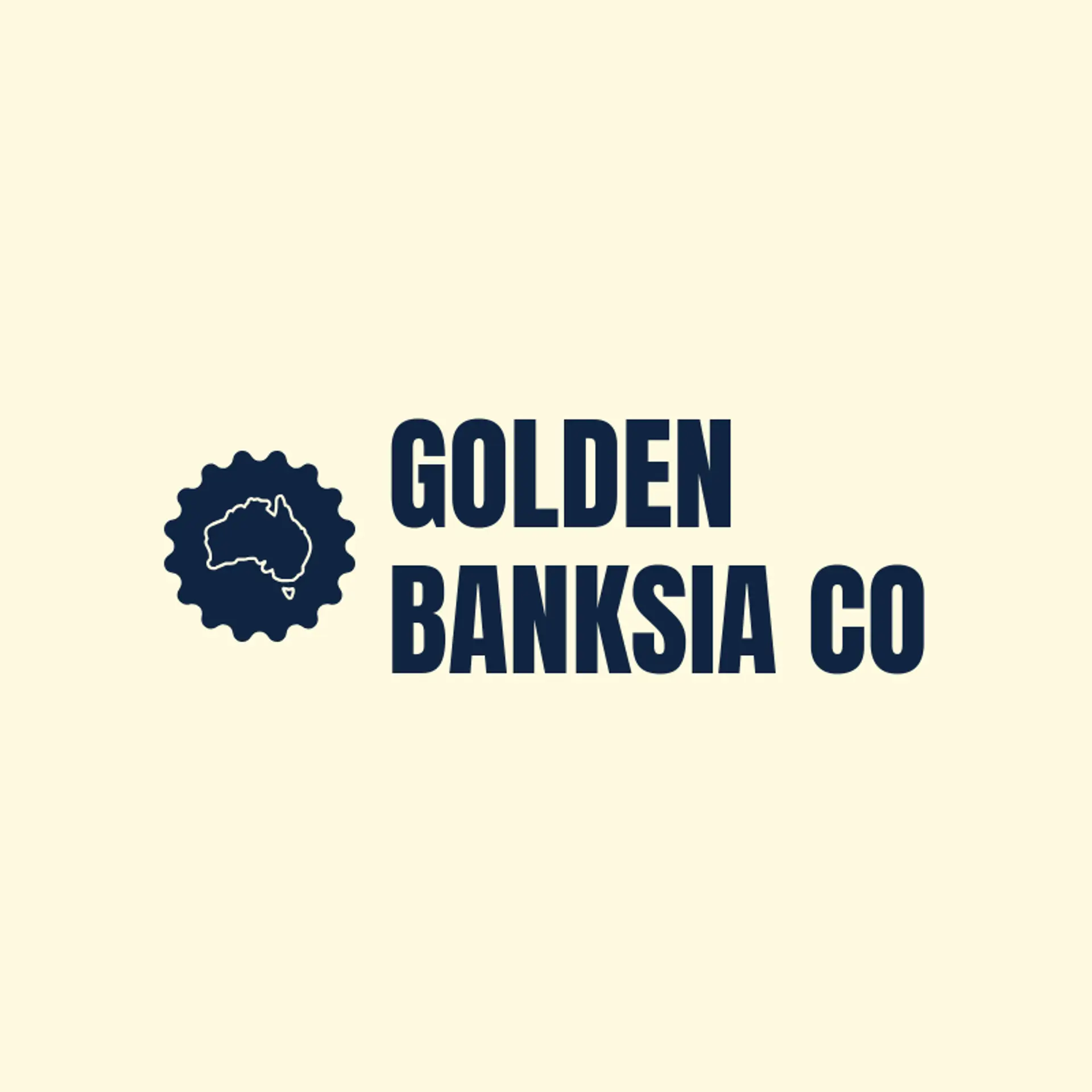 Golden Banksia Co logo for australia