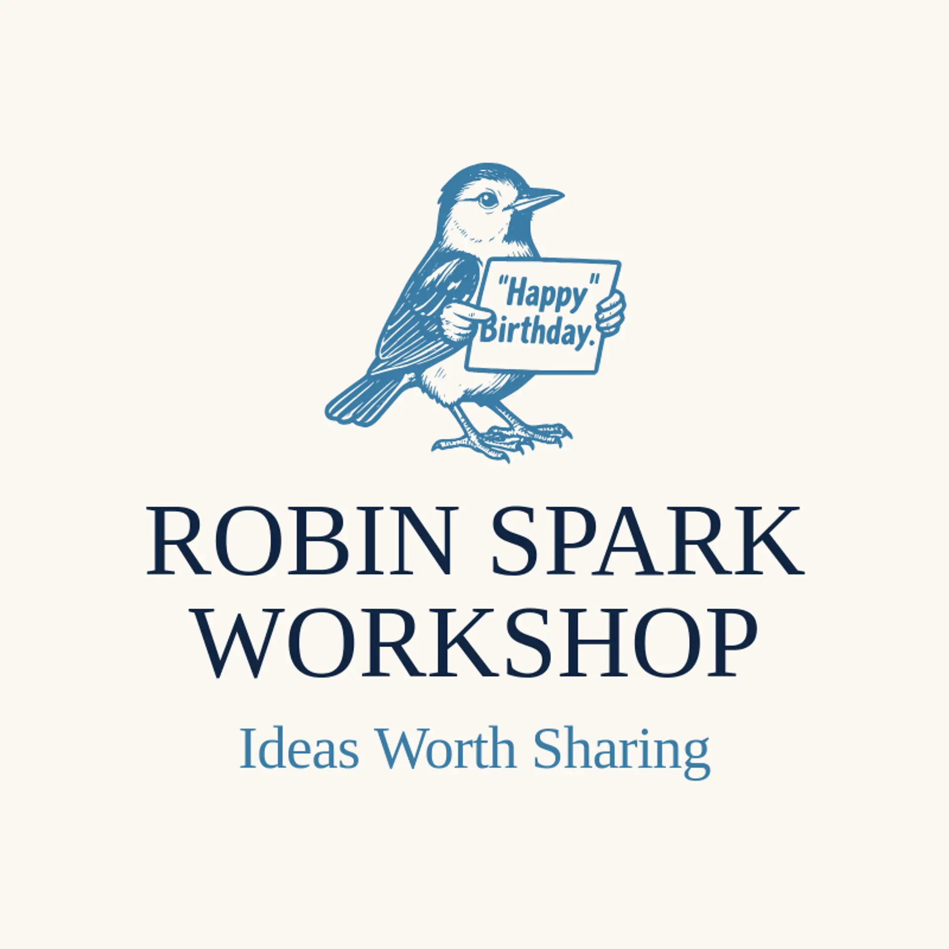 Robin Spark Workshop logo for robin