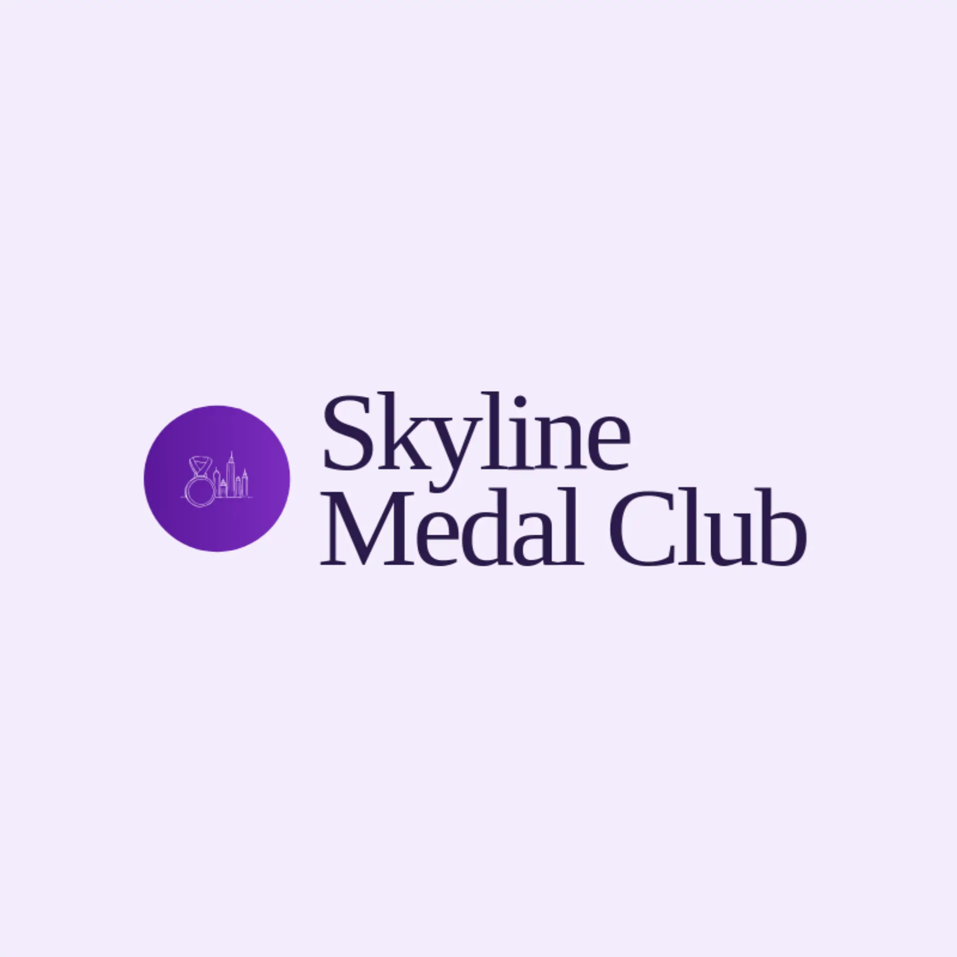 Skyline Medal Club logo for olympics