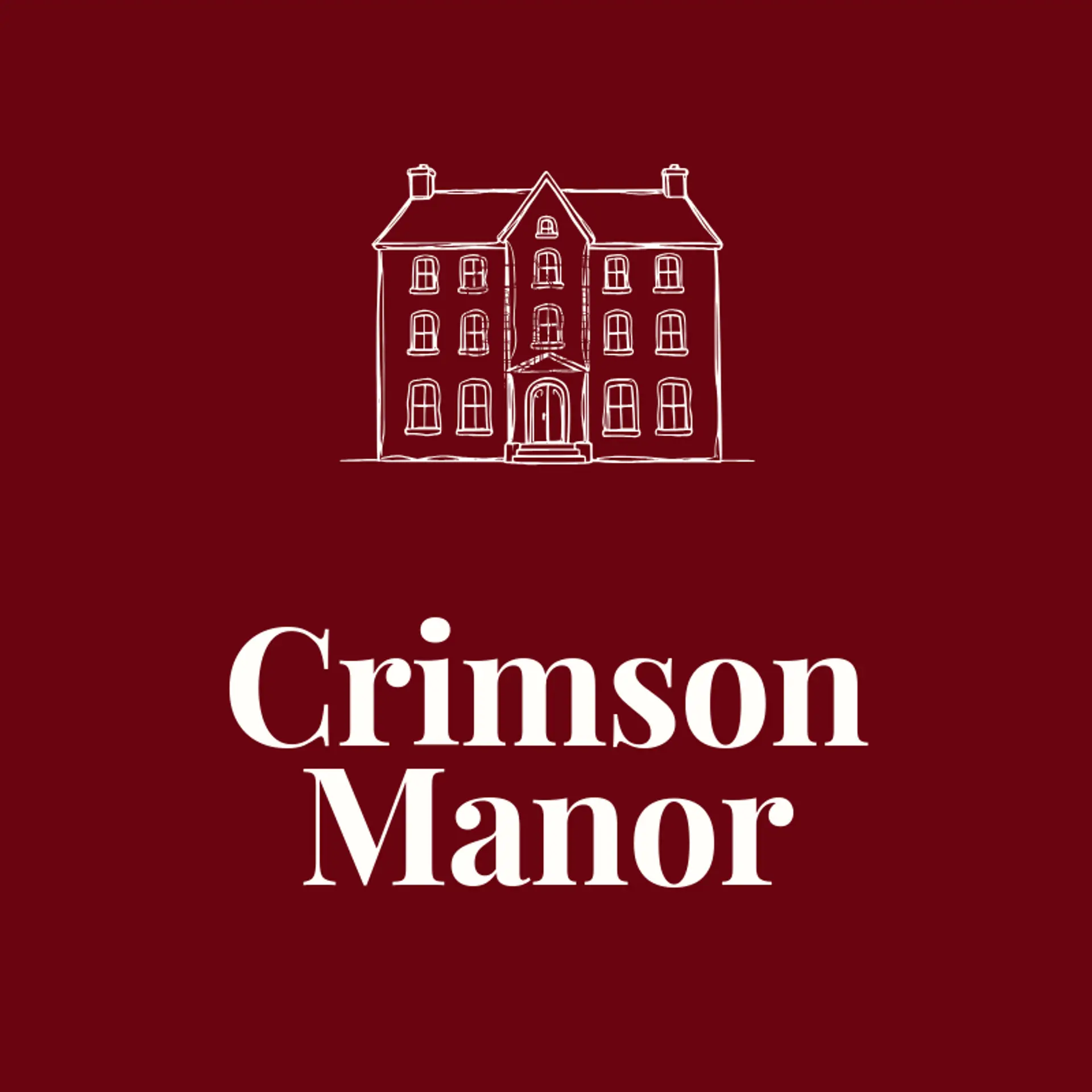 Crimson Manor logo for house