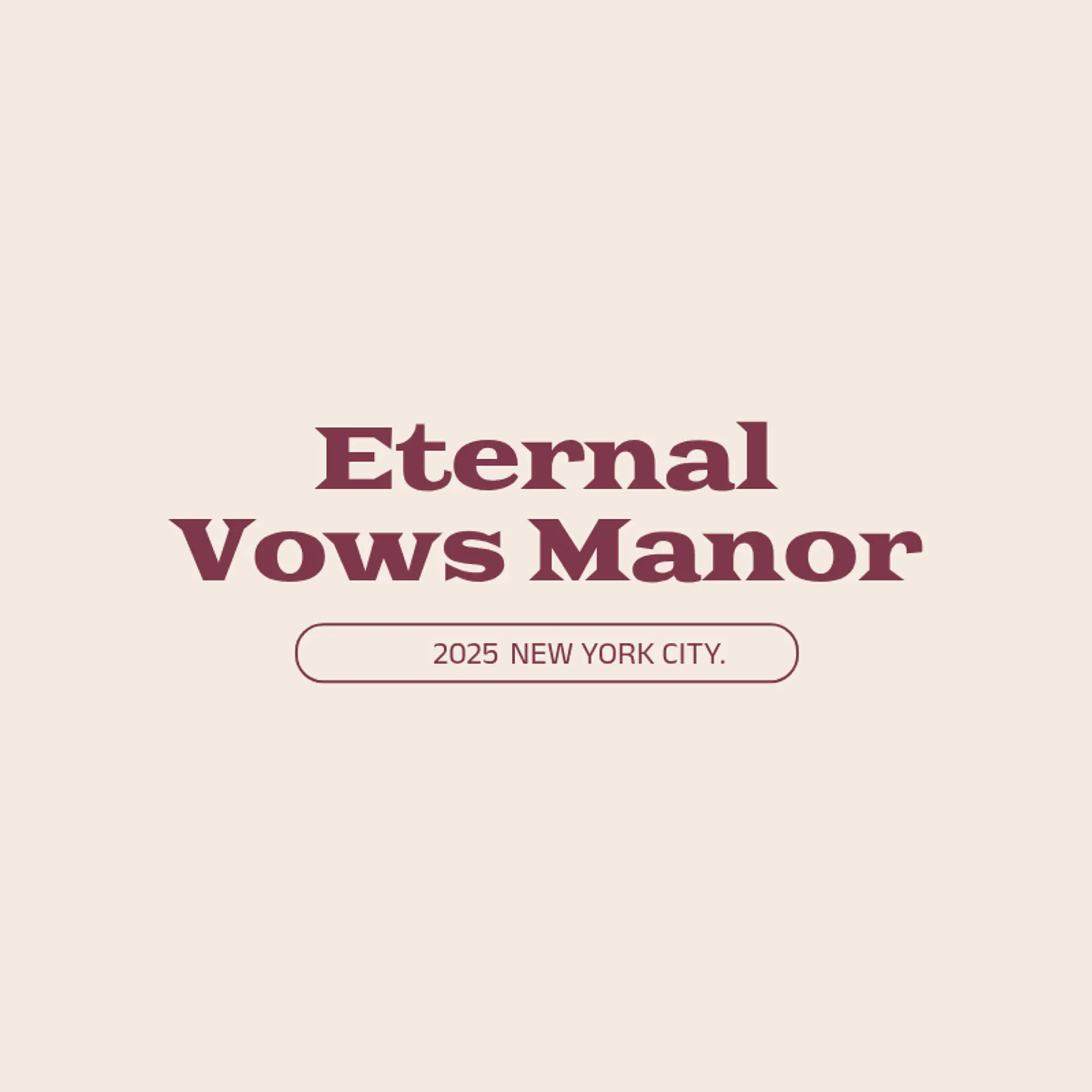 Everlasting Vows Estate logo for wedding venue