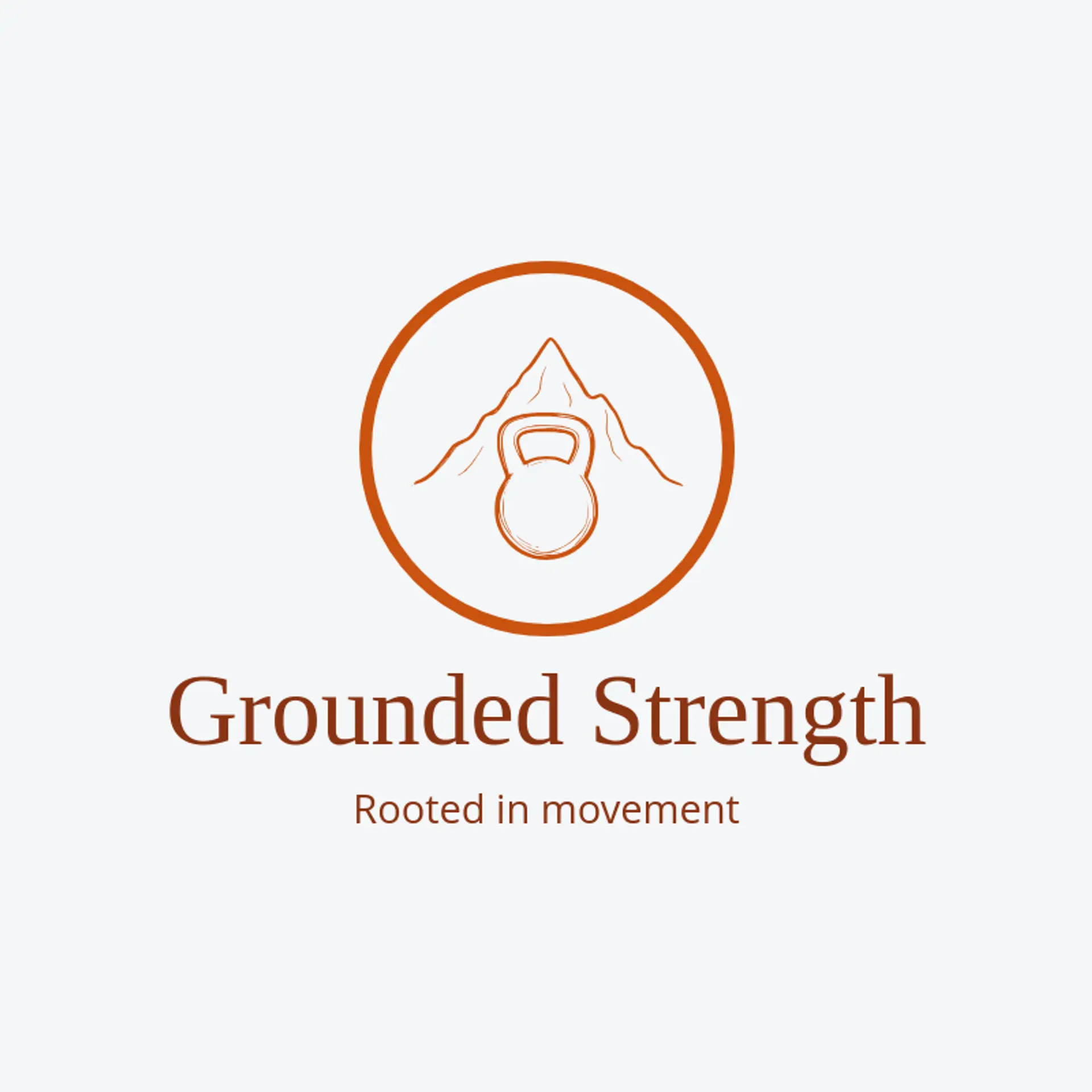 Grounded Strength logo for exercise