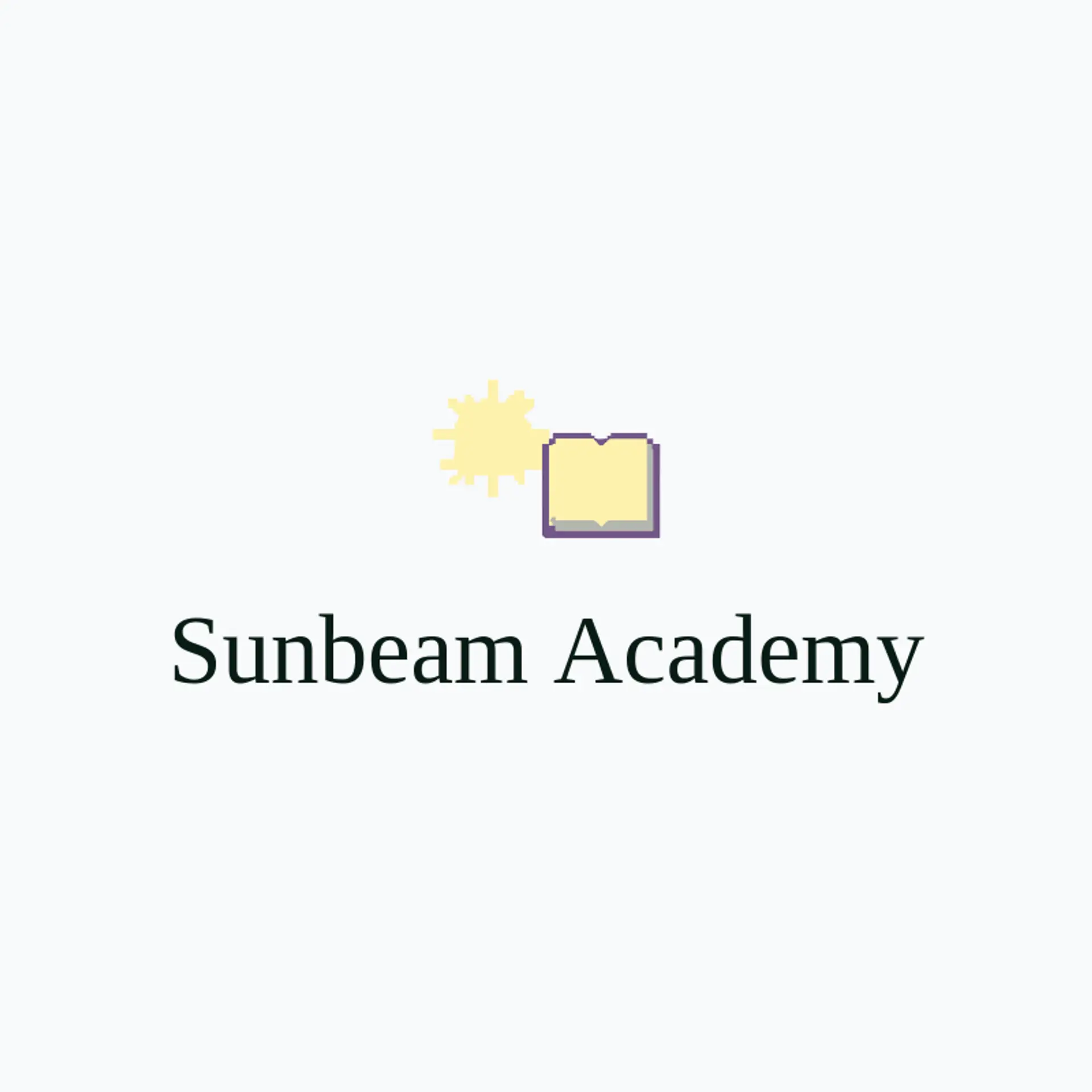 Sunbeam Academy logo for sunshine