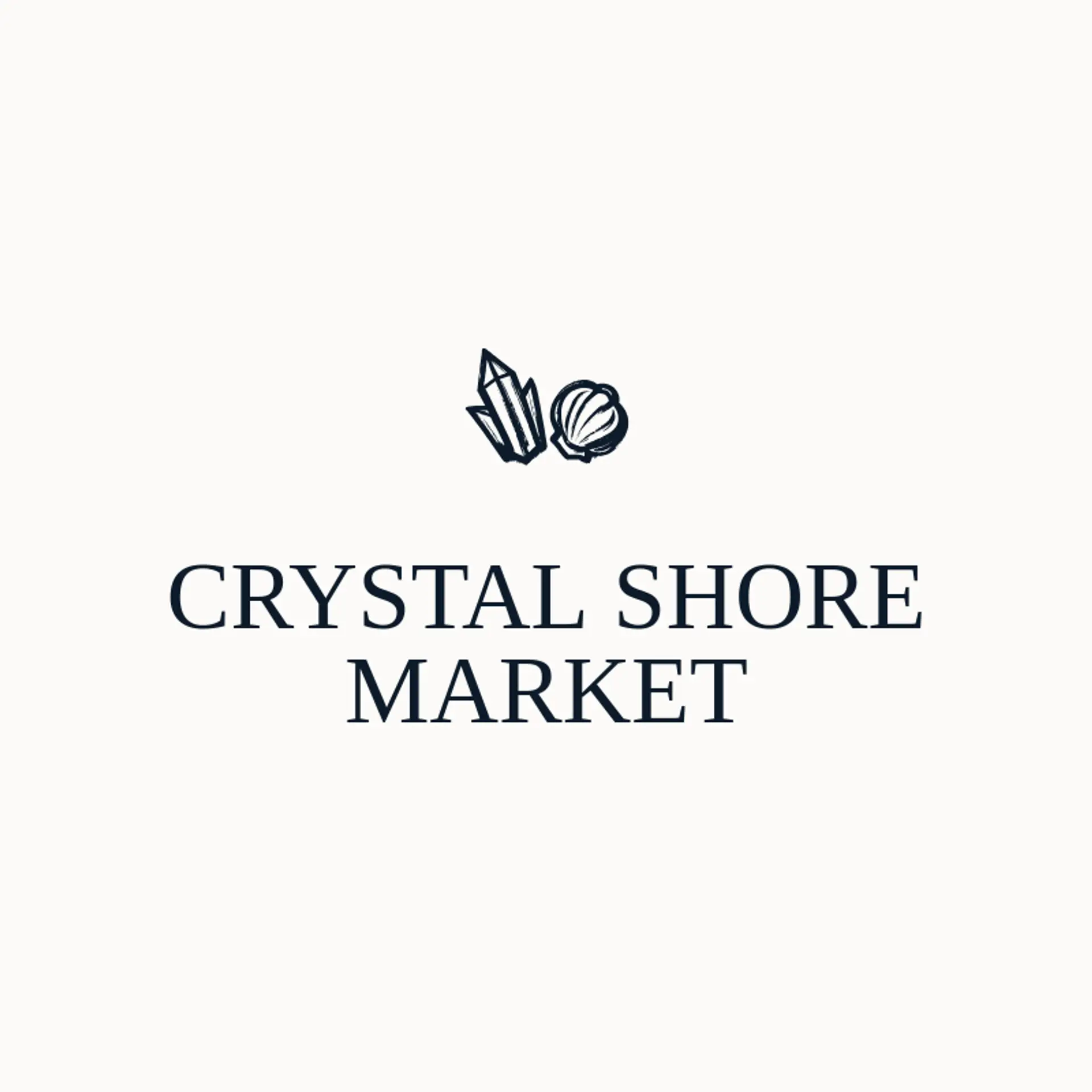 Crystal Shore Market logo for salt