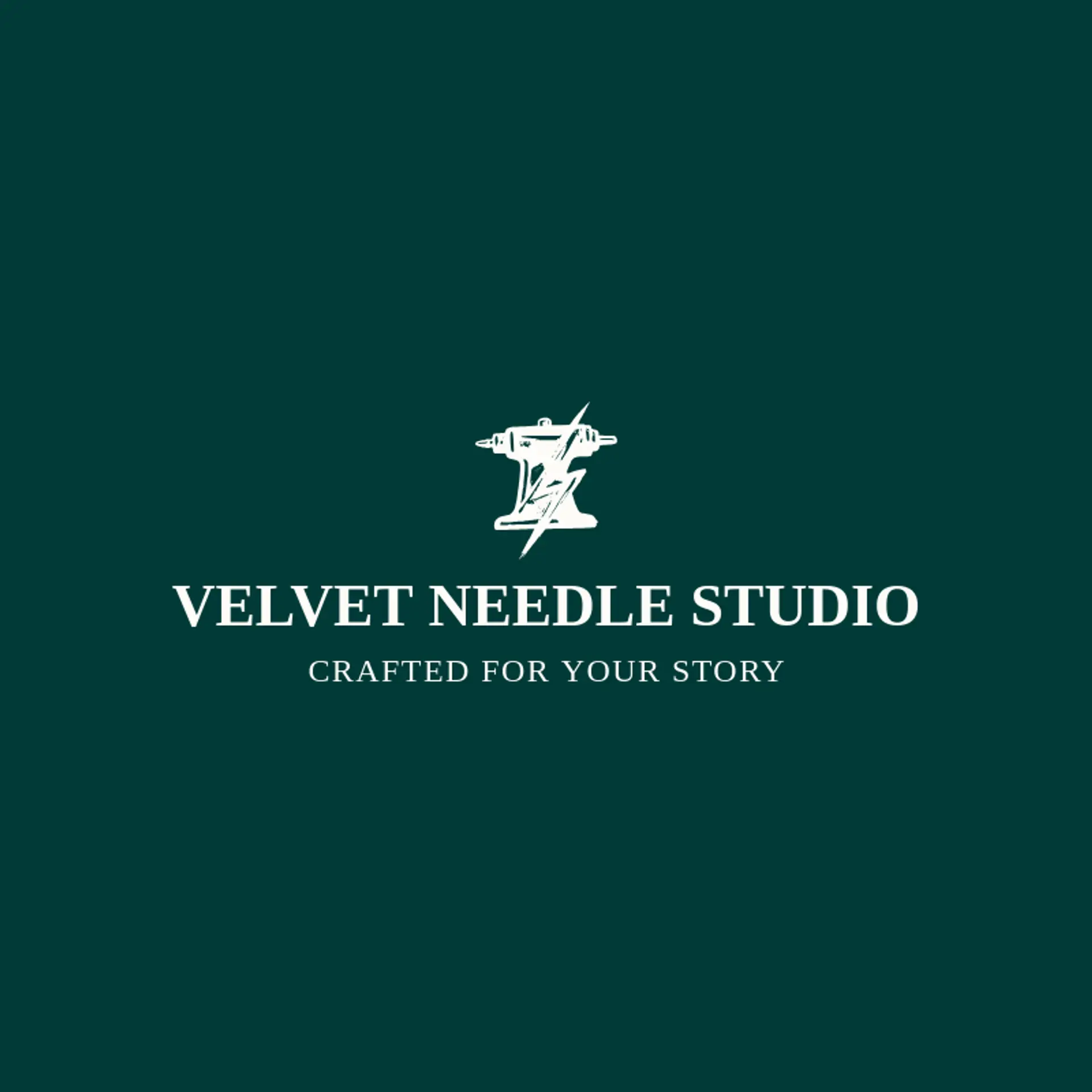 Velvet Needle Studio logo for tattoo shop