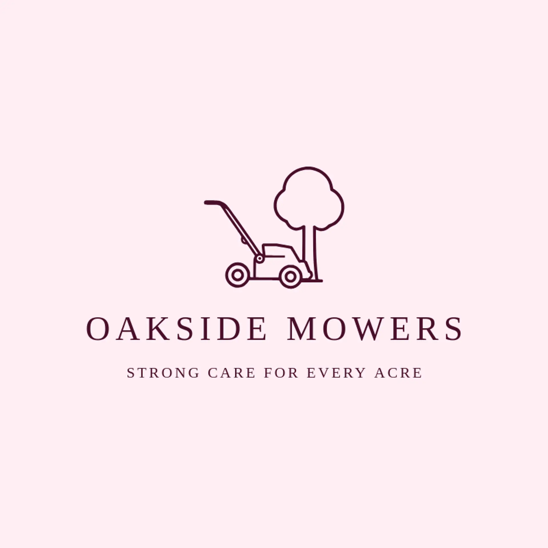 Oakside Mowers logo for lawn mower