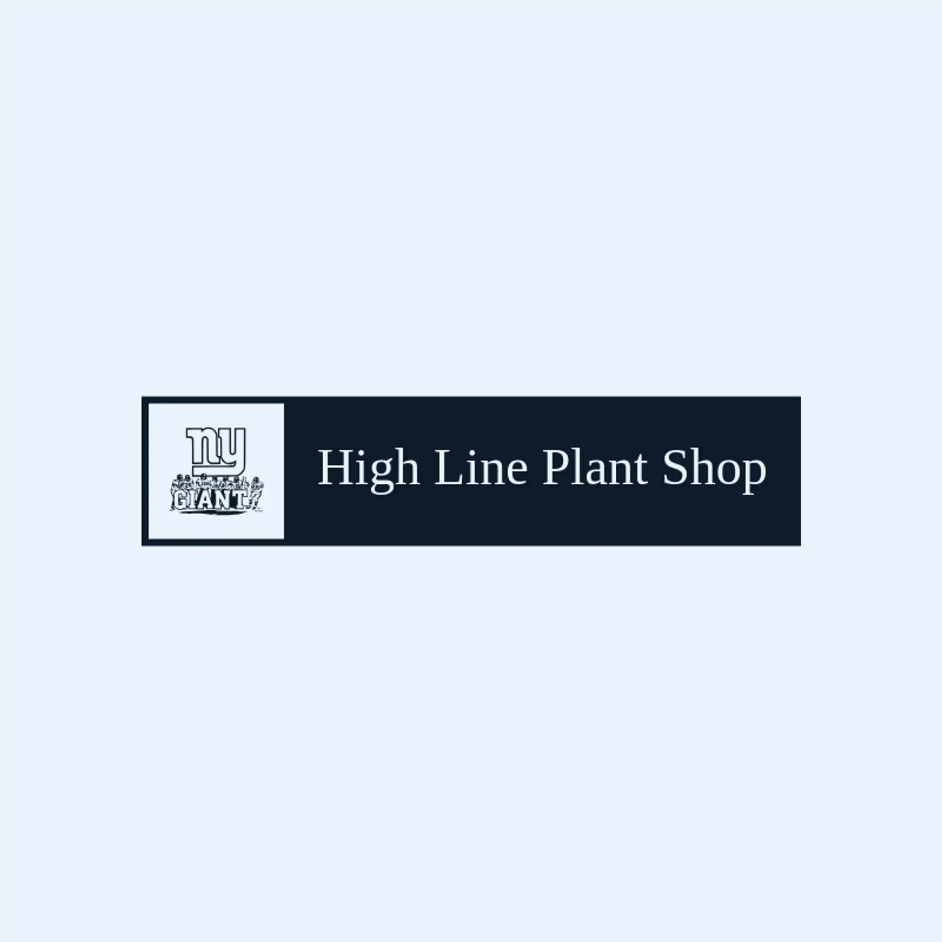 High Line Plant Shop logo for new york